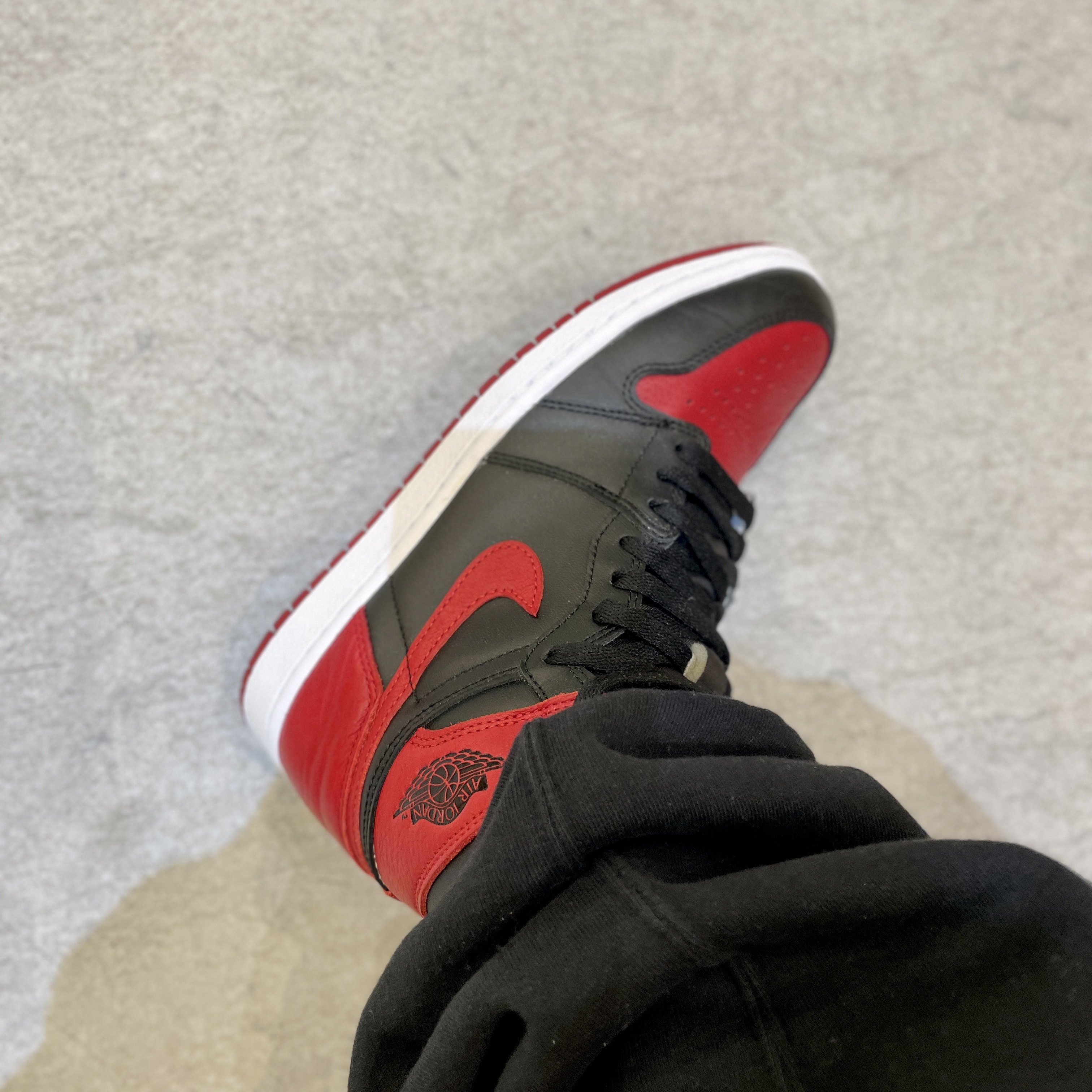 Jordan 1 Retro High OG Bred Banned 2016 착용 스타일