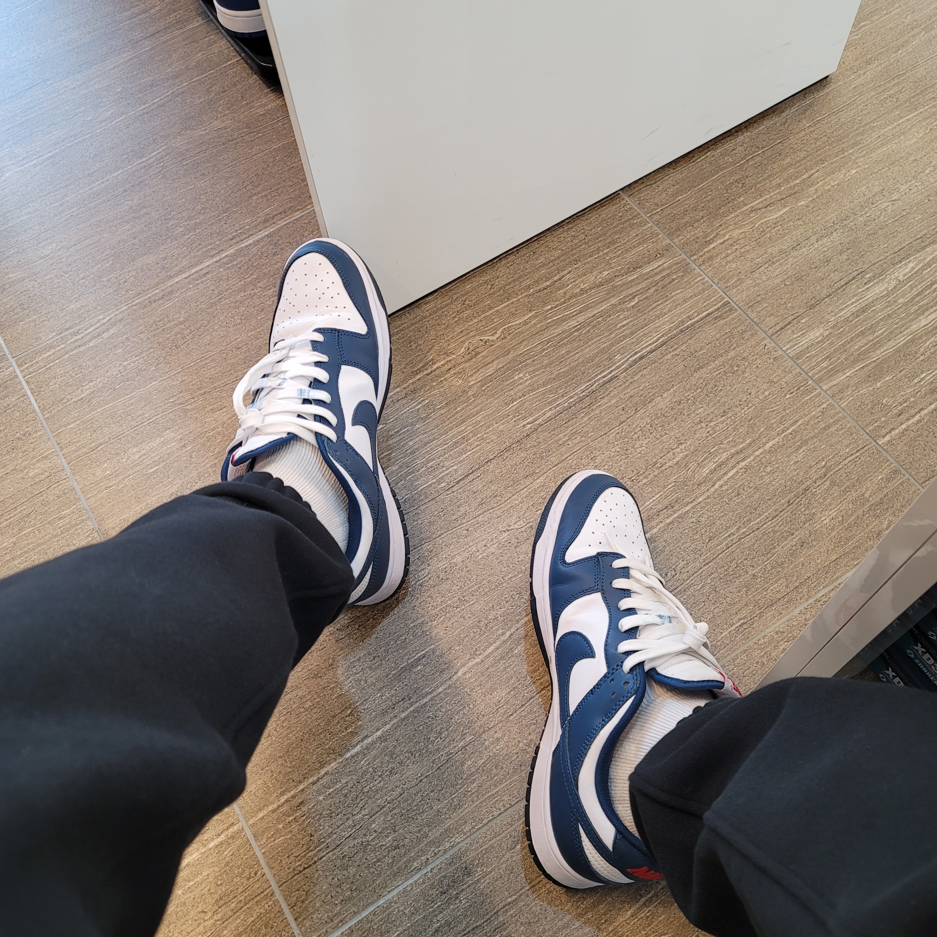 Nike Dunk Low Retro Valerian Blue 착용 스타일