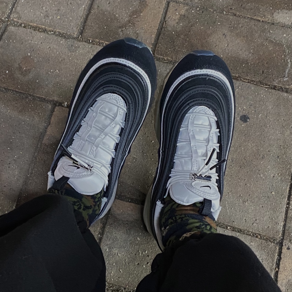 (W) Nike Air Max 97 PRM Hangul Day 착용 스타일 - 2