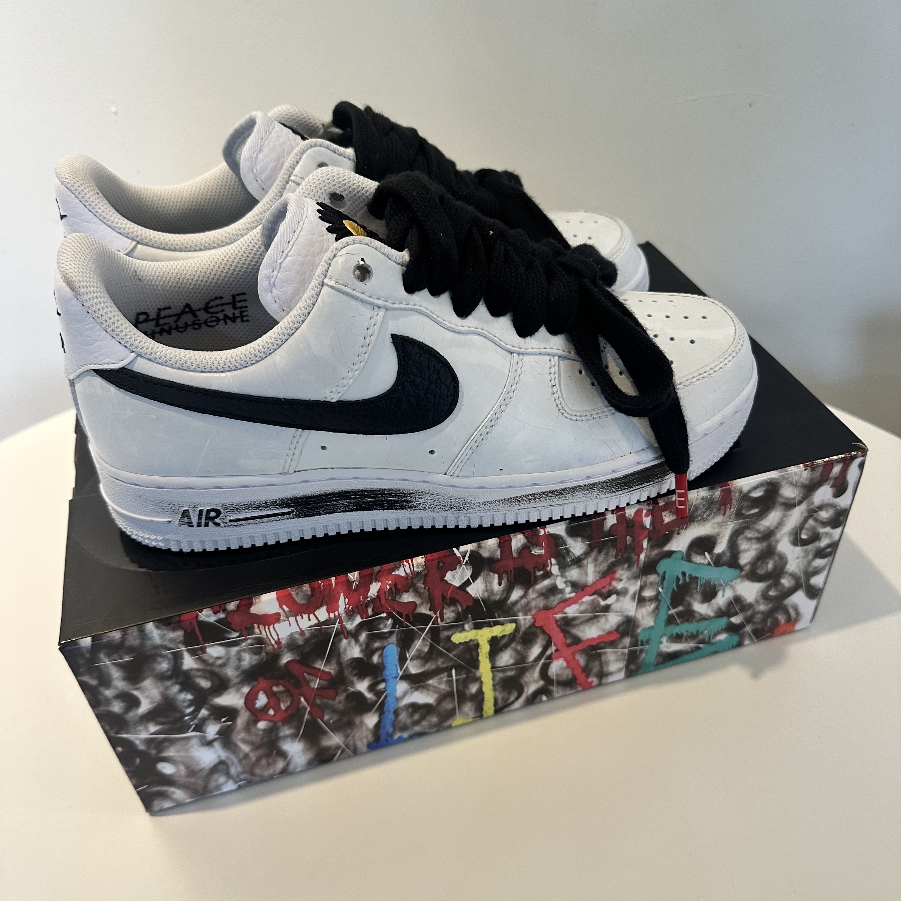Nike x Peaceminusone Air Force 1 Low Para-Noise 2.0 착용 스타일