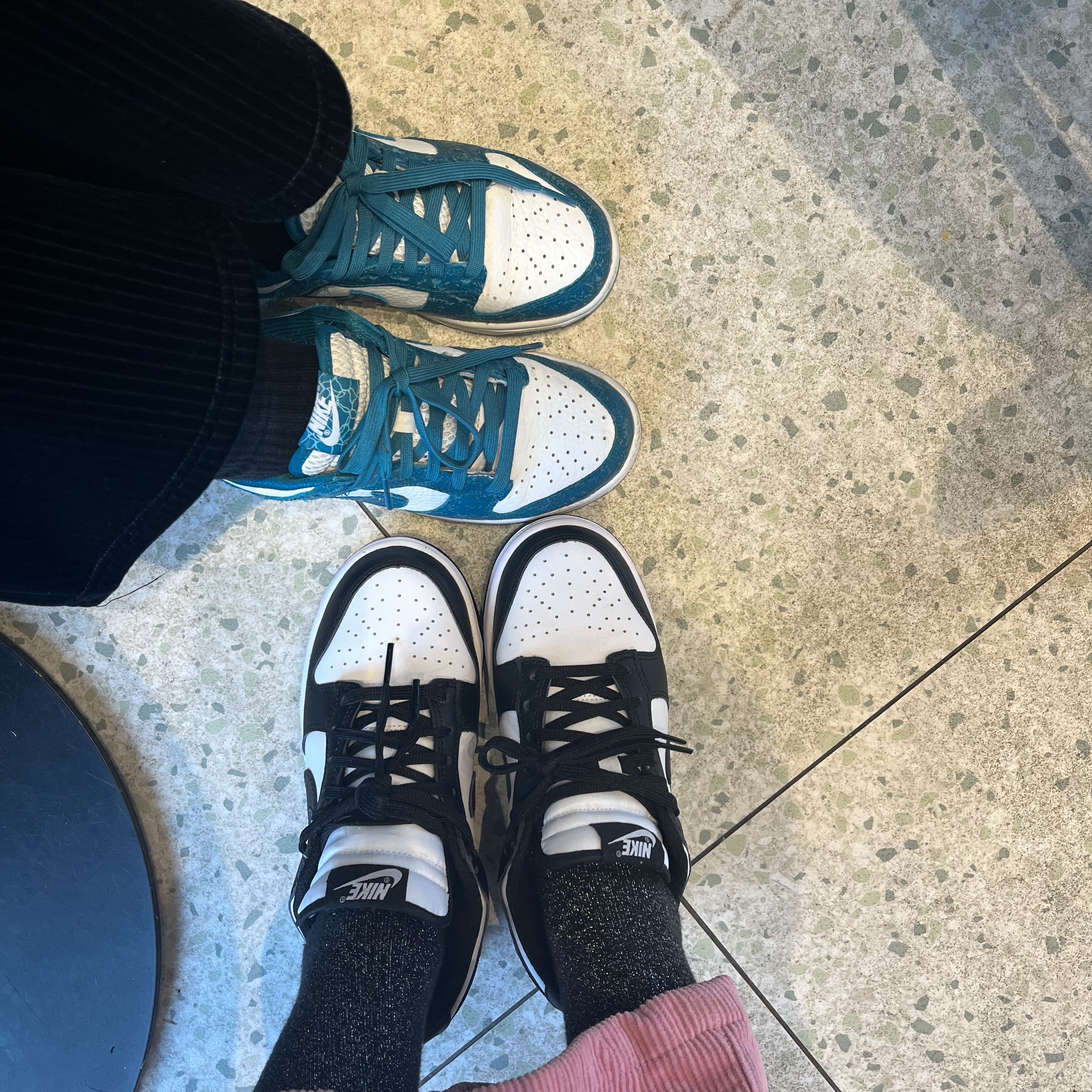 (W) Nike Dunk Low Black 착용 스타일