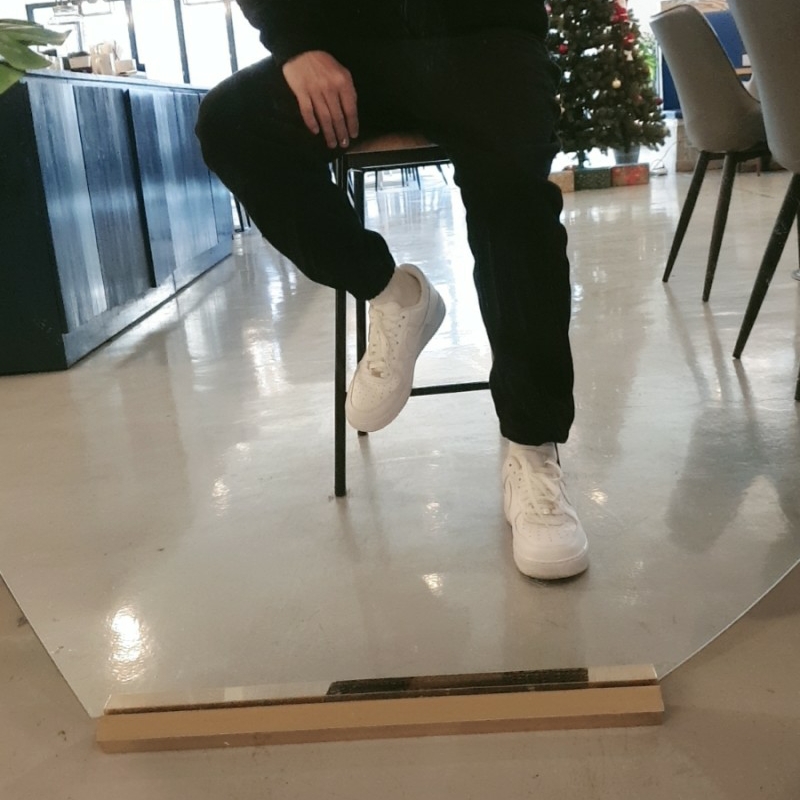 Nike Big Swoosh Full Zip Jacket Black Sail, Nike NRG Solo Swoosh Fleece Pants Black White - Asia 착용 스타일 - 4