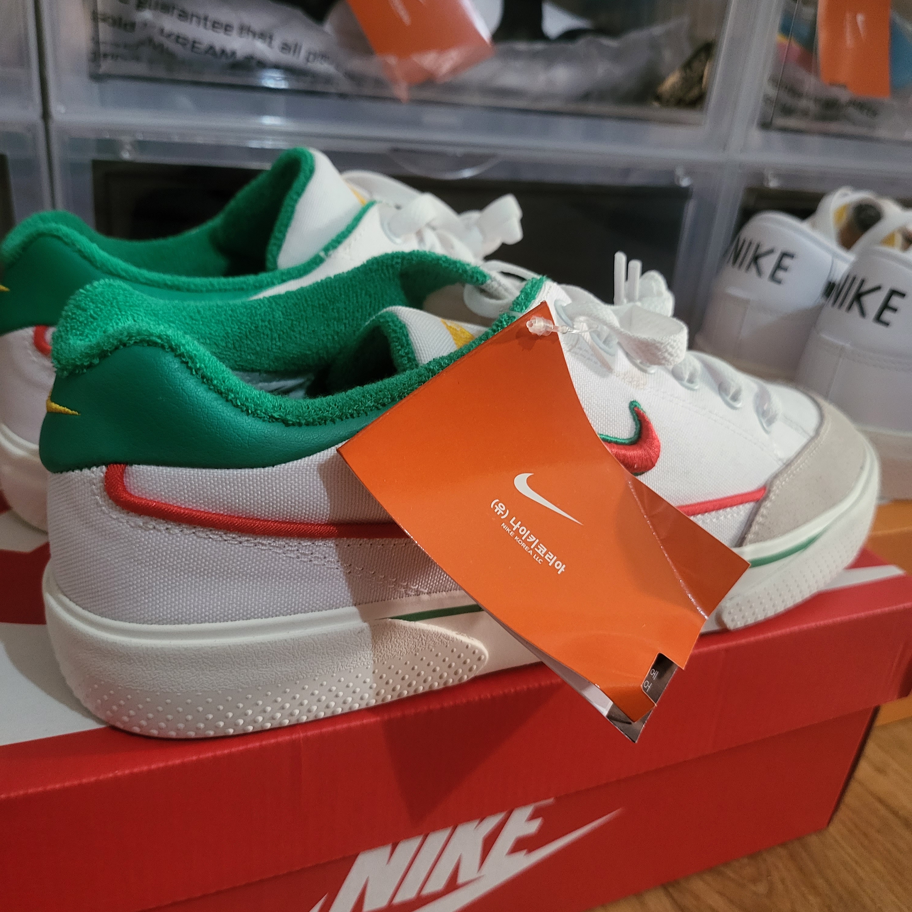 Jordan Series PE Tatum, Nike Blazer Low '77 Vintage Black 착용 스타일 - 3
