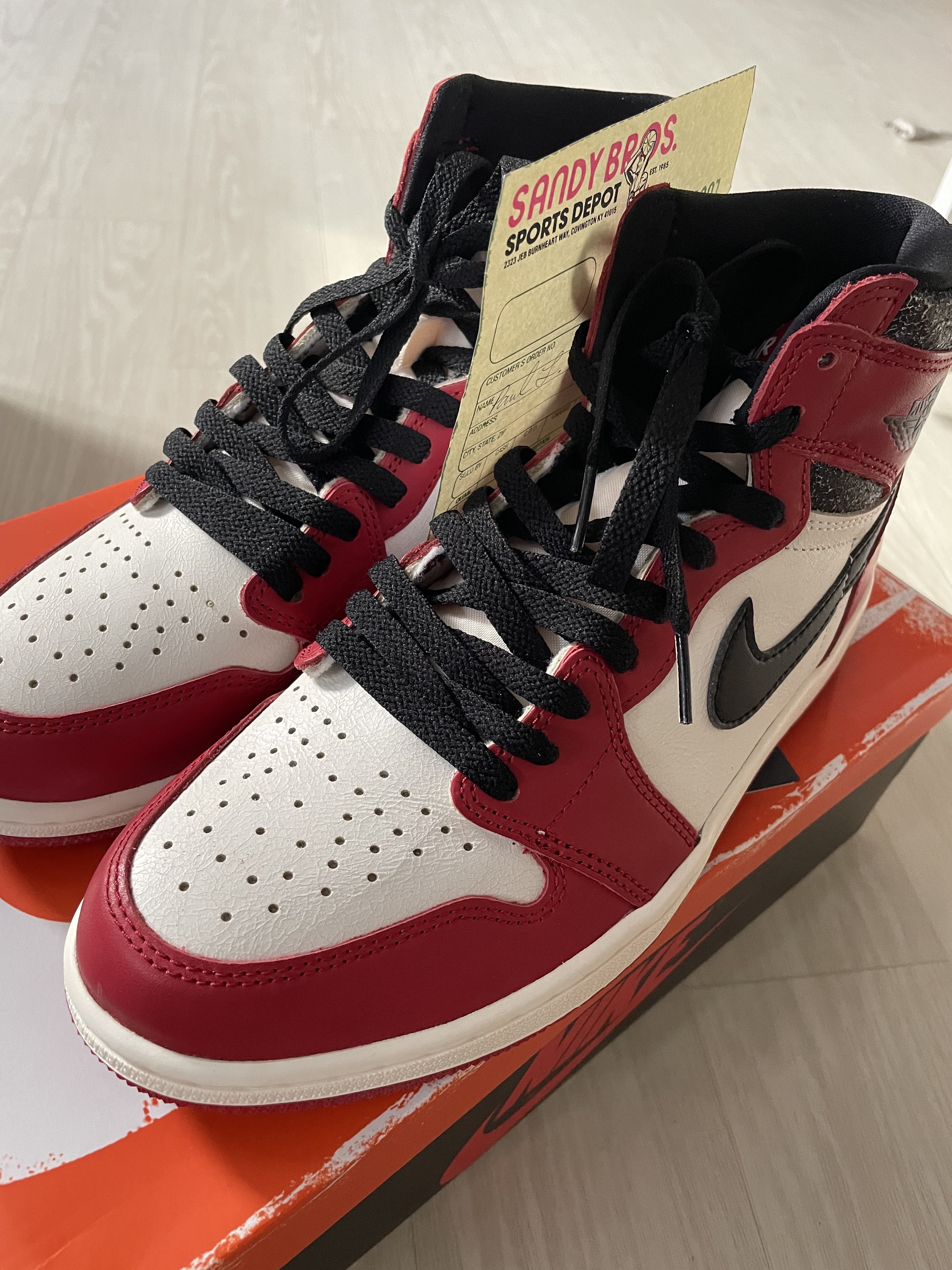 Jordan 1 Retro High OG Chicago 2022 착용 스타일
