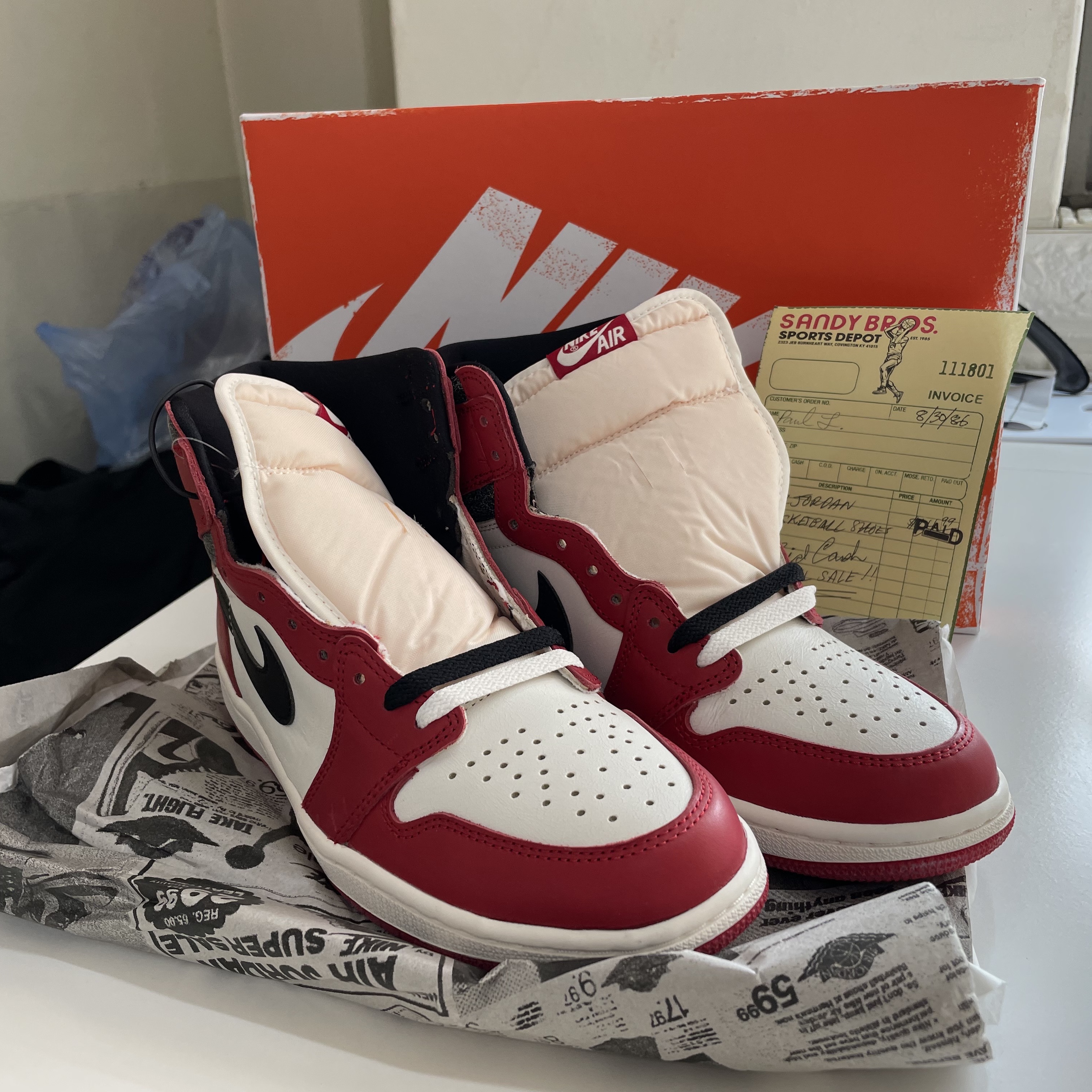 Jordan 1 Retro High OG Chicago 2022 착용 스타일 - 3