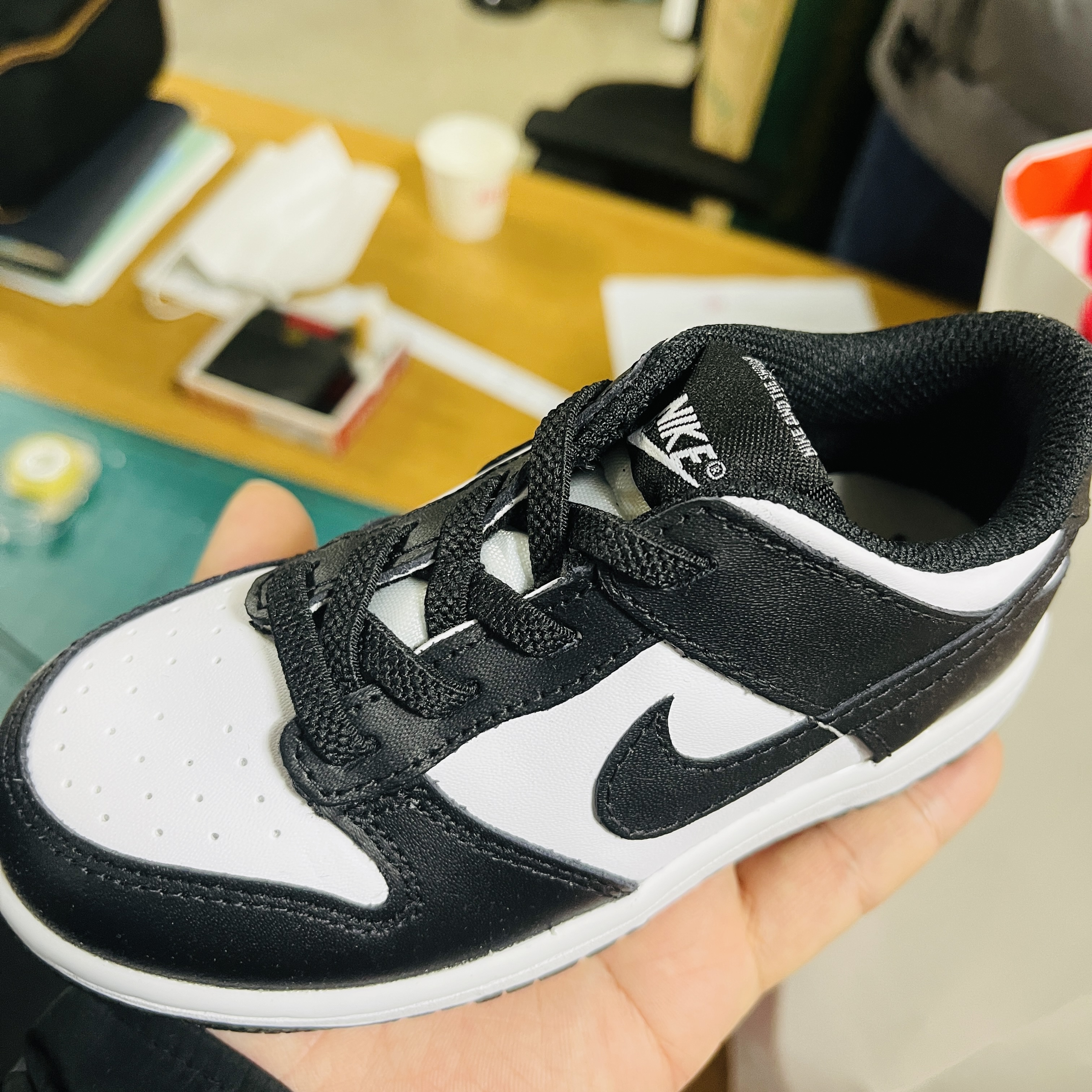(TD) Nike Dunk Low Black 착용 스타일 - 1