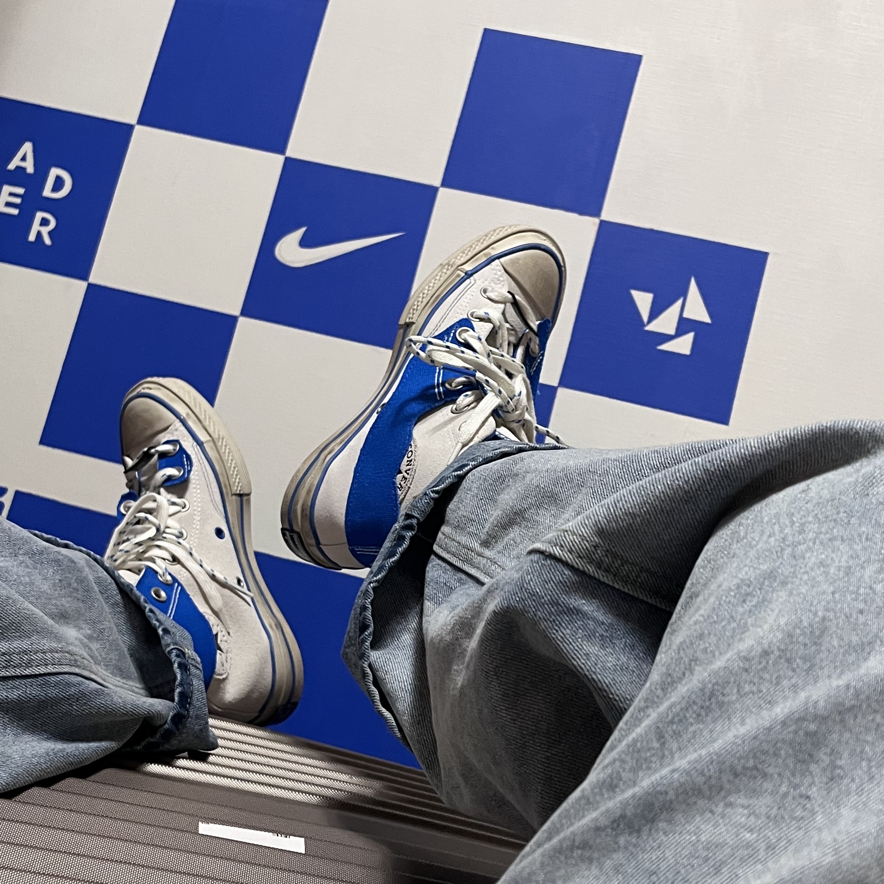 Converse x Ader Error Chuck 70 High White 착용 스타일