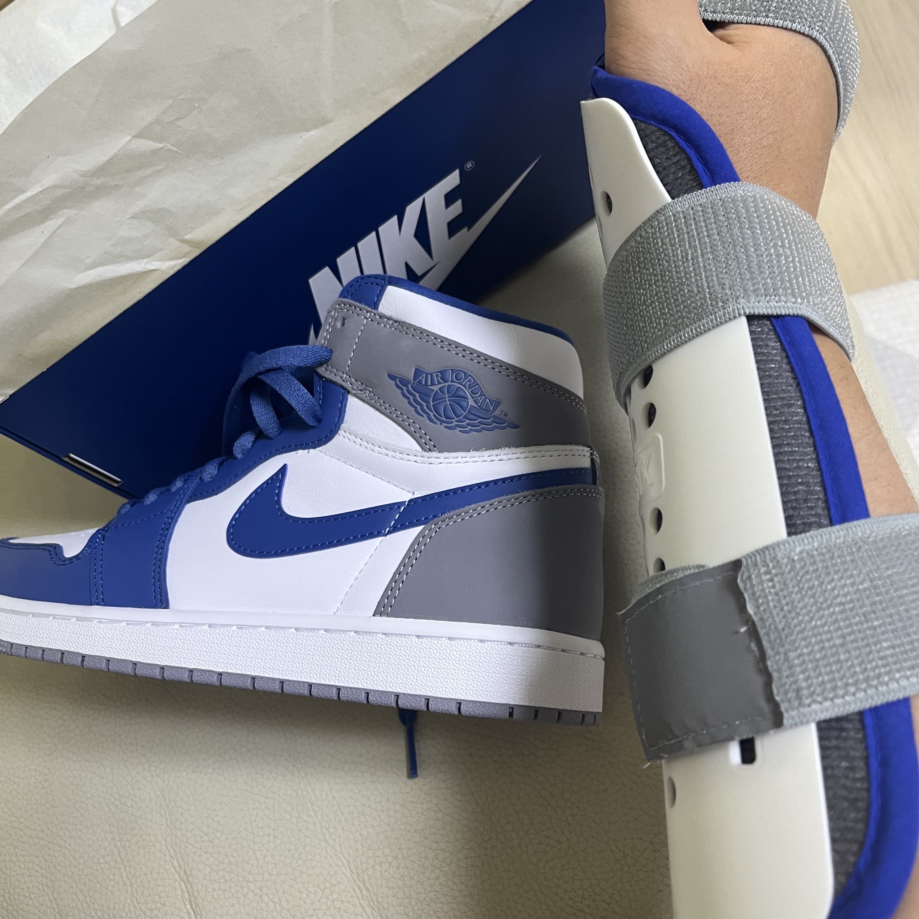 Jordan 1 Retro High OG True Blue 착용 스타일