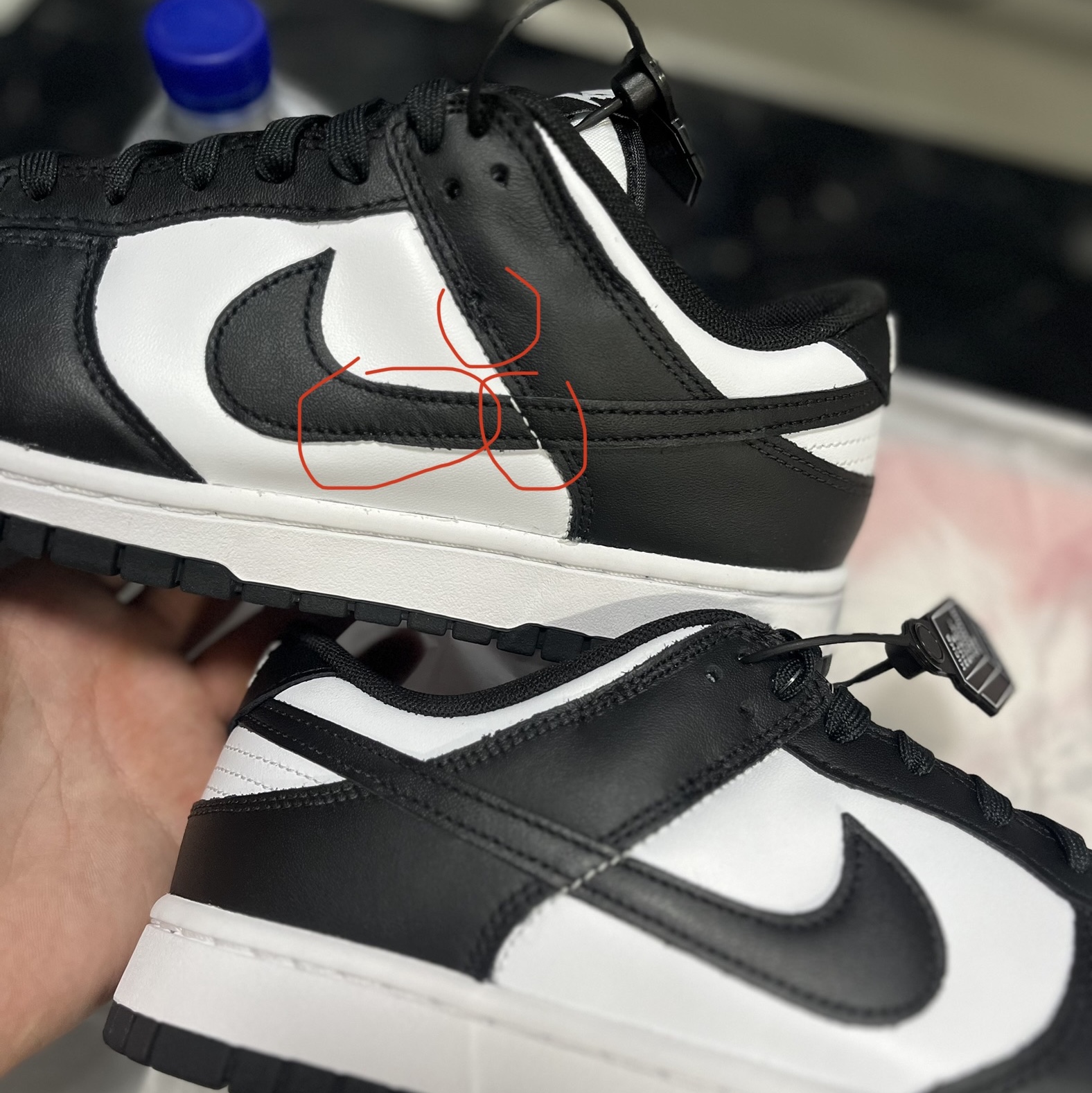 Nike Dunk Low Retro Black 착용 스타일 - 3