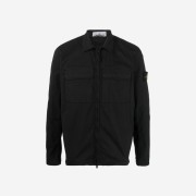 Stone Island 10210 Double Pocket Cotton Overshirt Black - 23SS