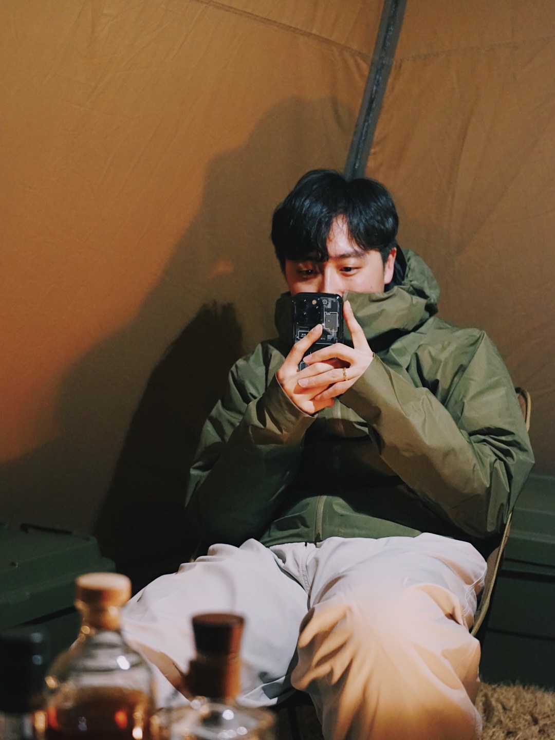 Arc'teryx Beta LT Jacket Tatsu 착용 스타일 - 2
