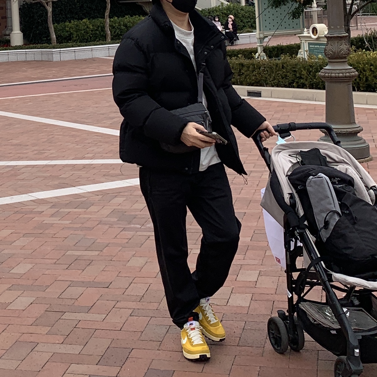 Nike x Tom Sachs General Purpose Shoe Archive, Arc'teryx Mantis 2 Waistpack Black 착용 스타일 - 2