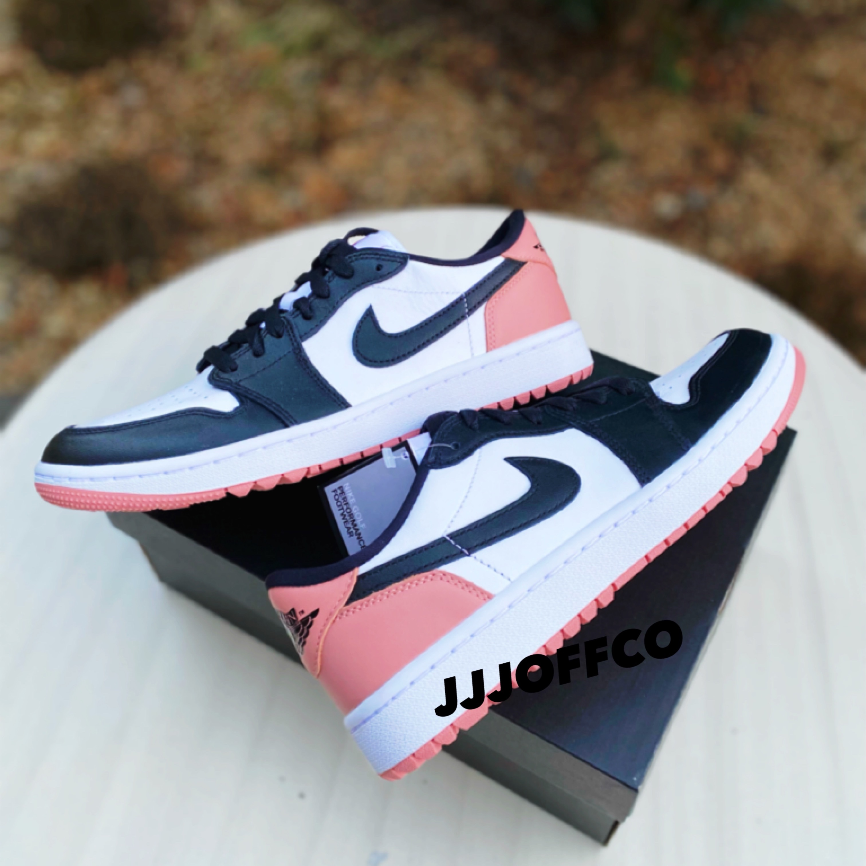 Jordan 1 Low Golf Rust Pink 착용 스타일