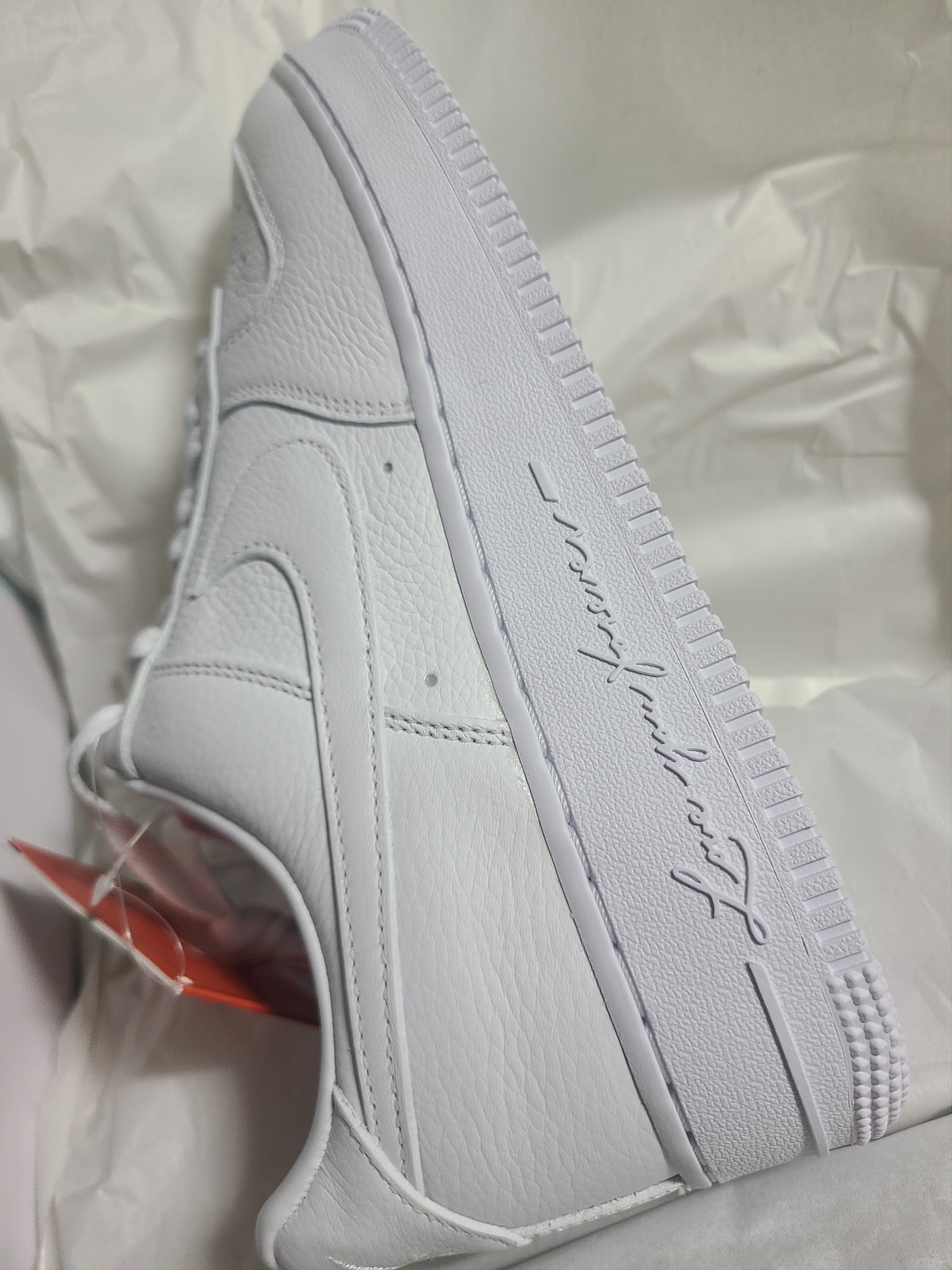 Nike x Drake Nocta Air Force 1 Low SP Certified Lover Boy White 착용 스타일