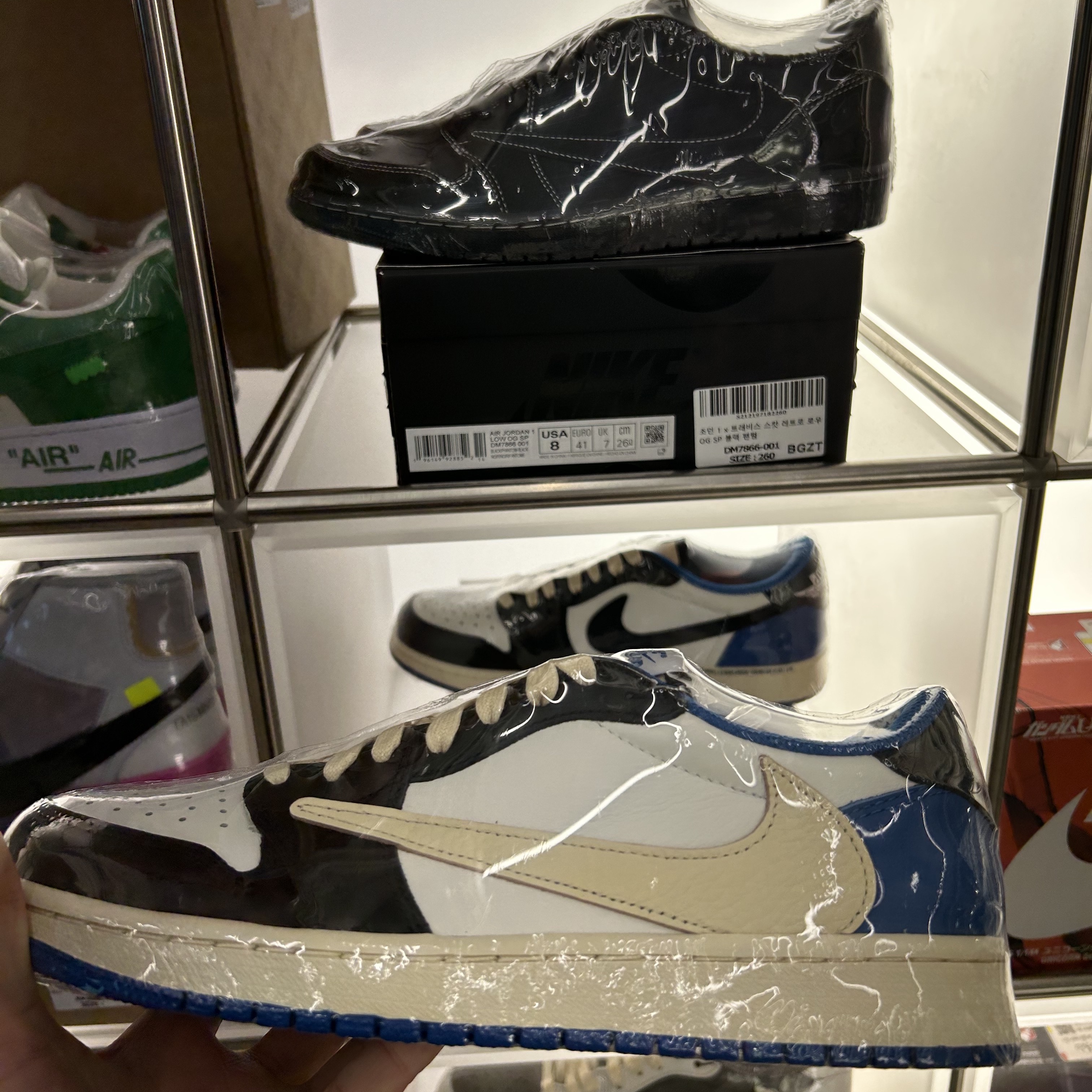 Jordan 1 x Dior Low OG 착용 스타일 - 5