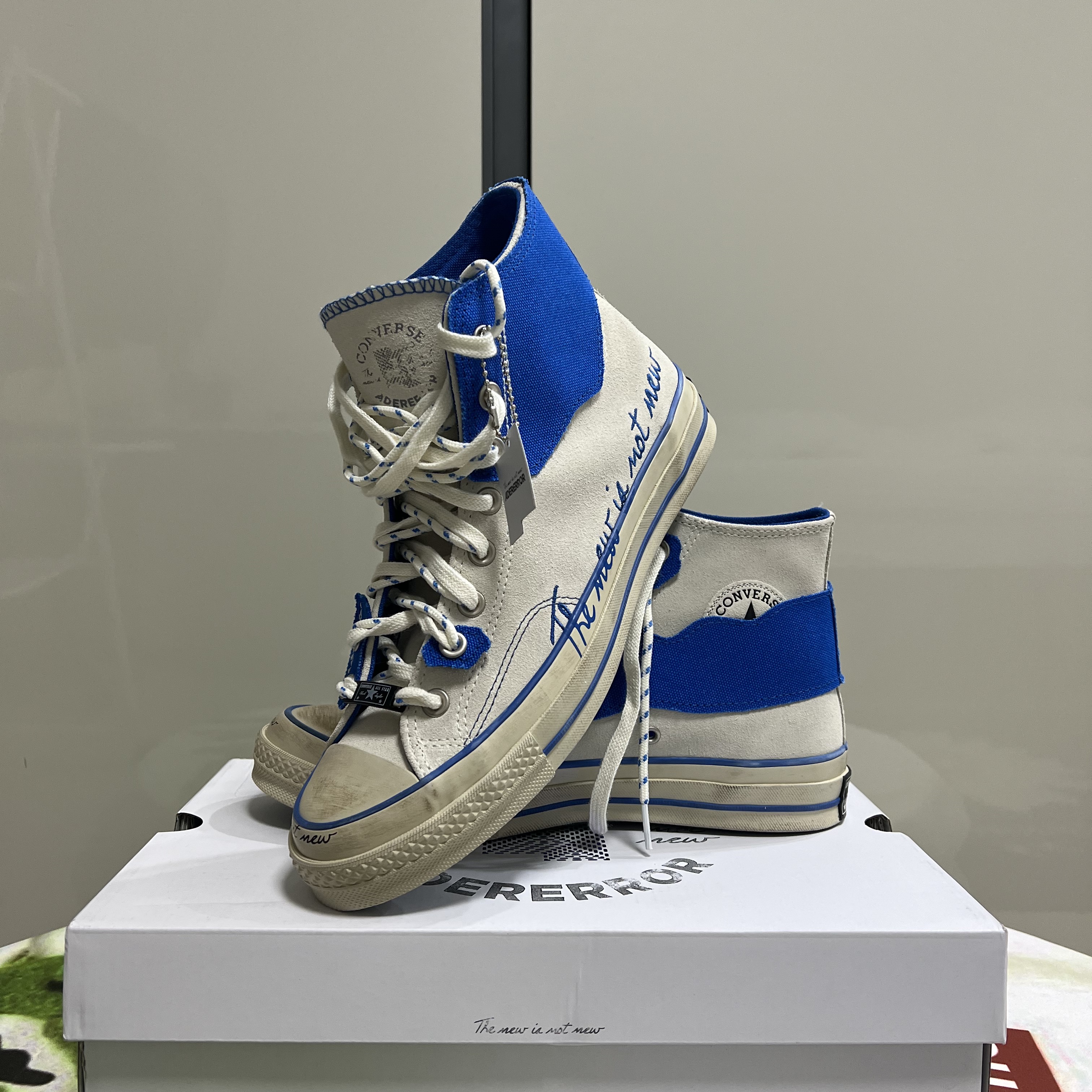 Converse x Ader Error Chuck 70 High White 착용 스타일