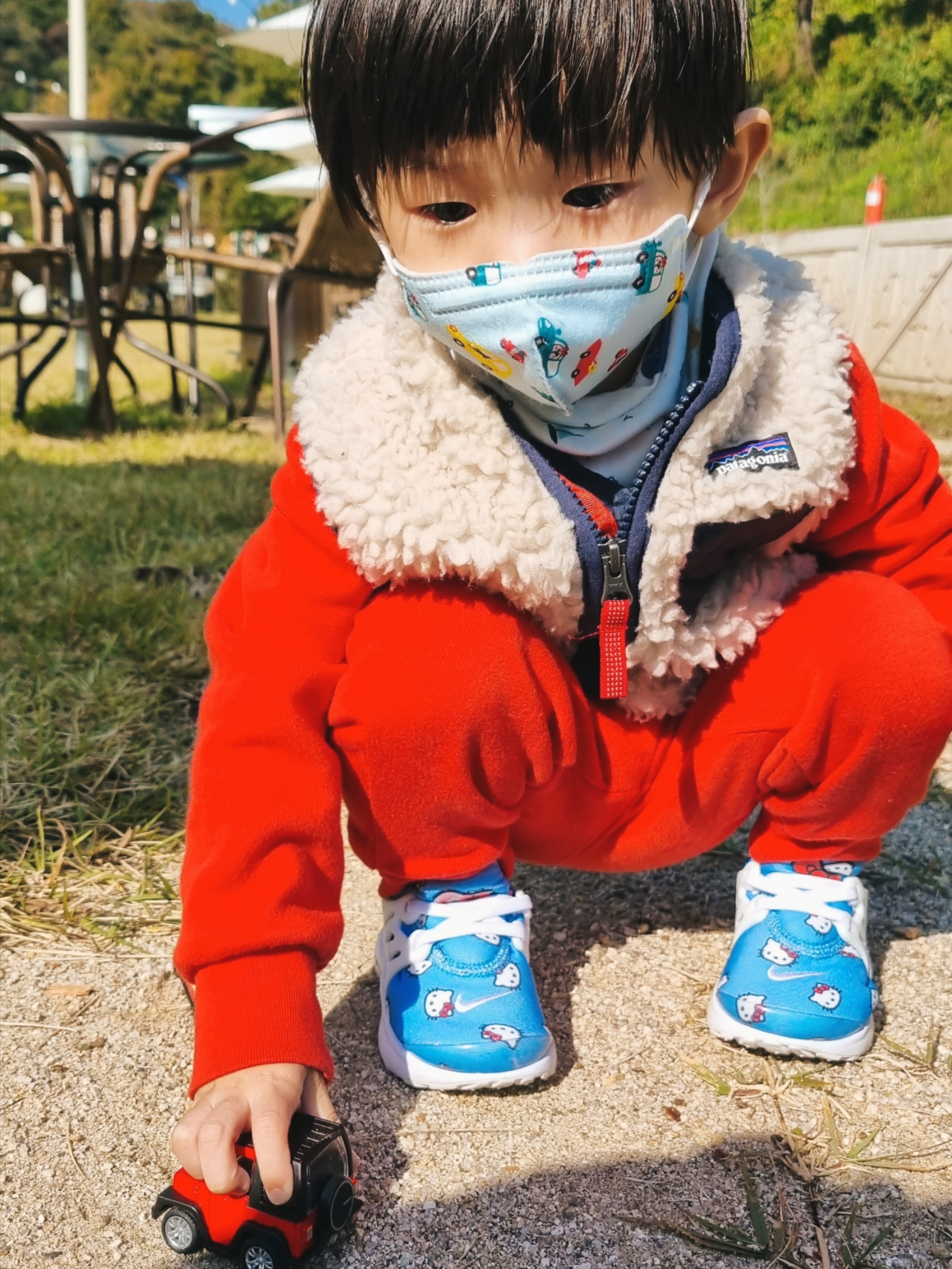 (TD) Nike x Hello Kitty Air Presto University Blue 착용 스타일
