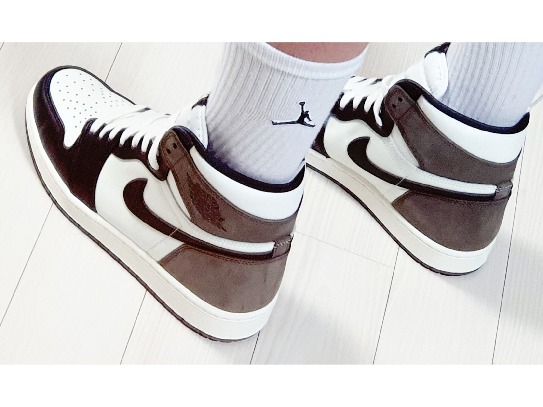 Jordan 1 Retro High OG Black Mocha 착용 스타일