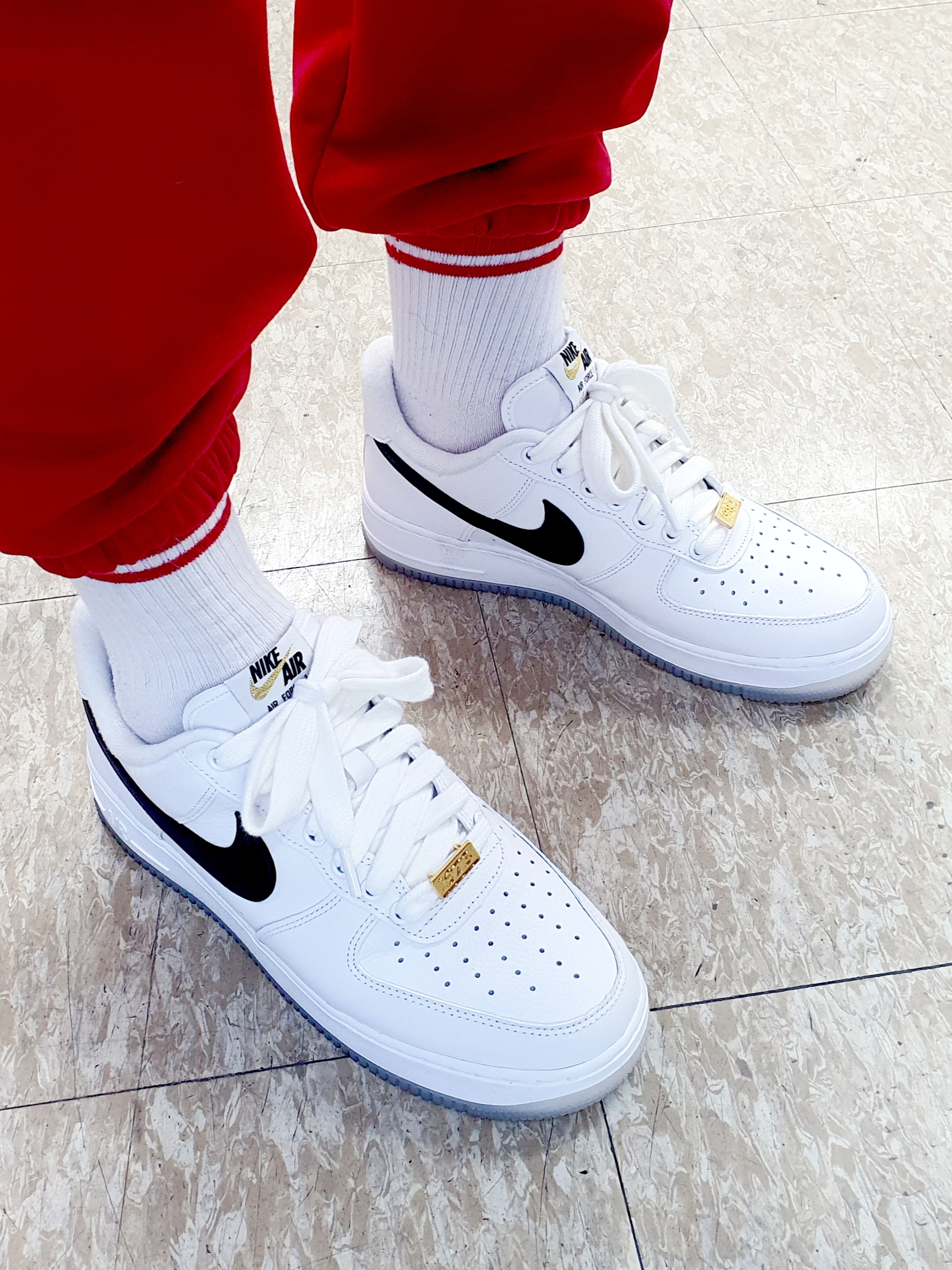 Nike Air Force 1 '07 PRM Bronx Origins 착용 스타일