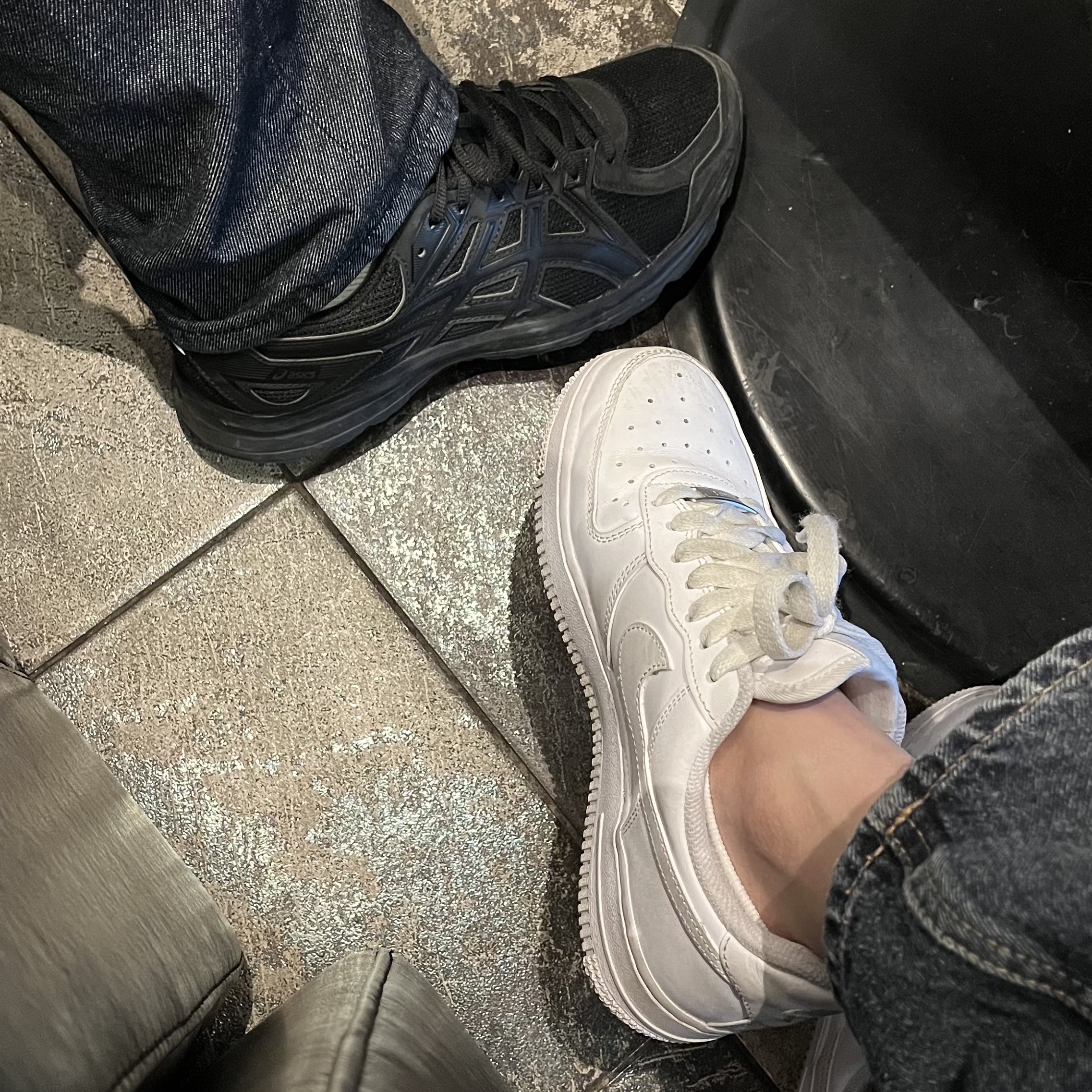 (W) Nike Air Force 1 '07 Low White 착용 스타일