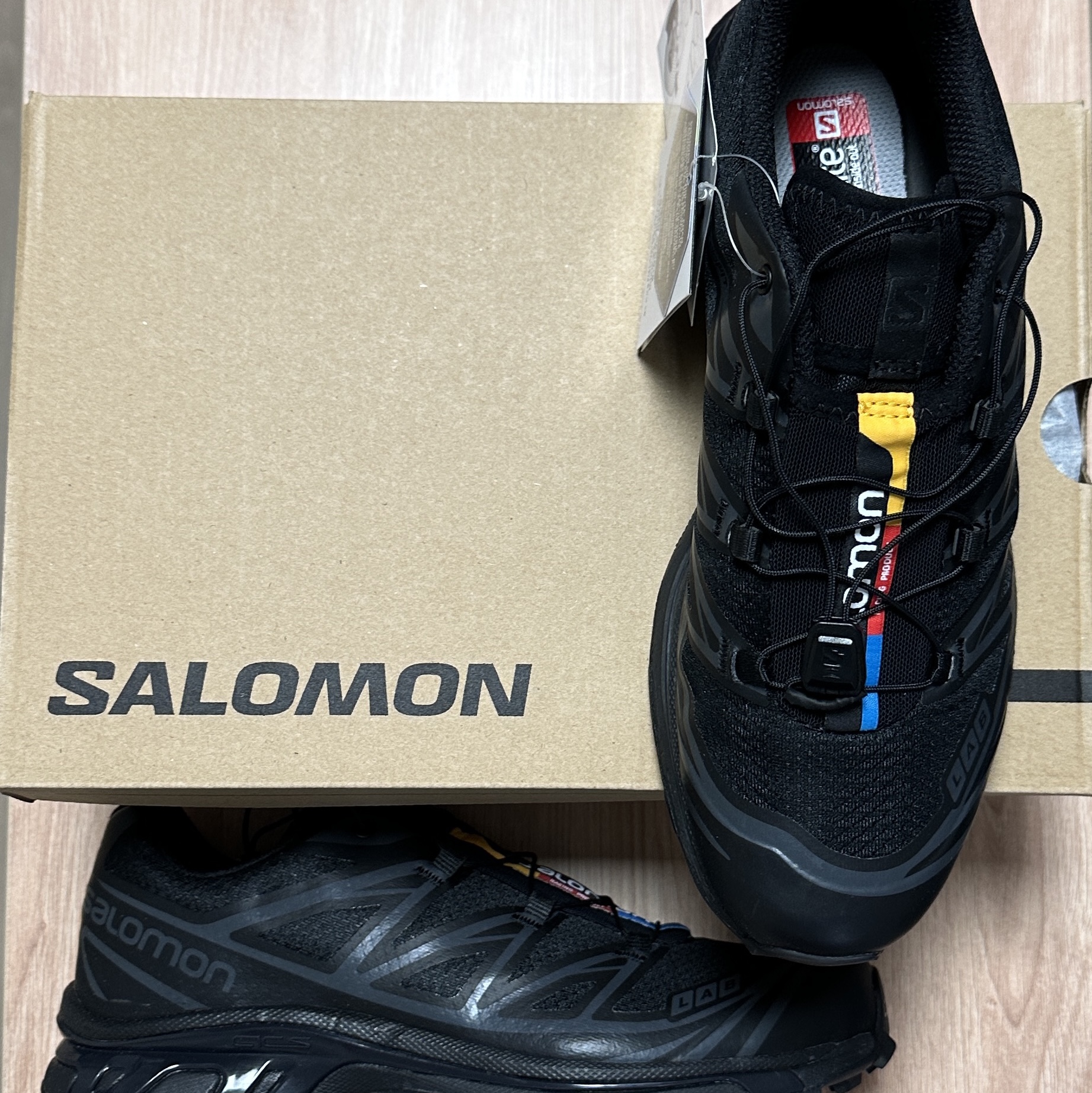 Salomon XT-6 ADV Black 착용 스타일