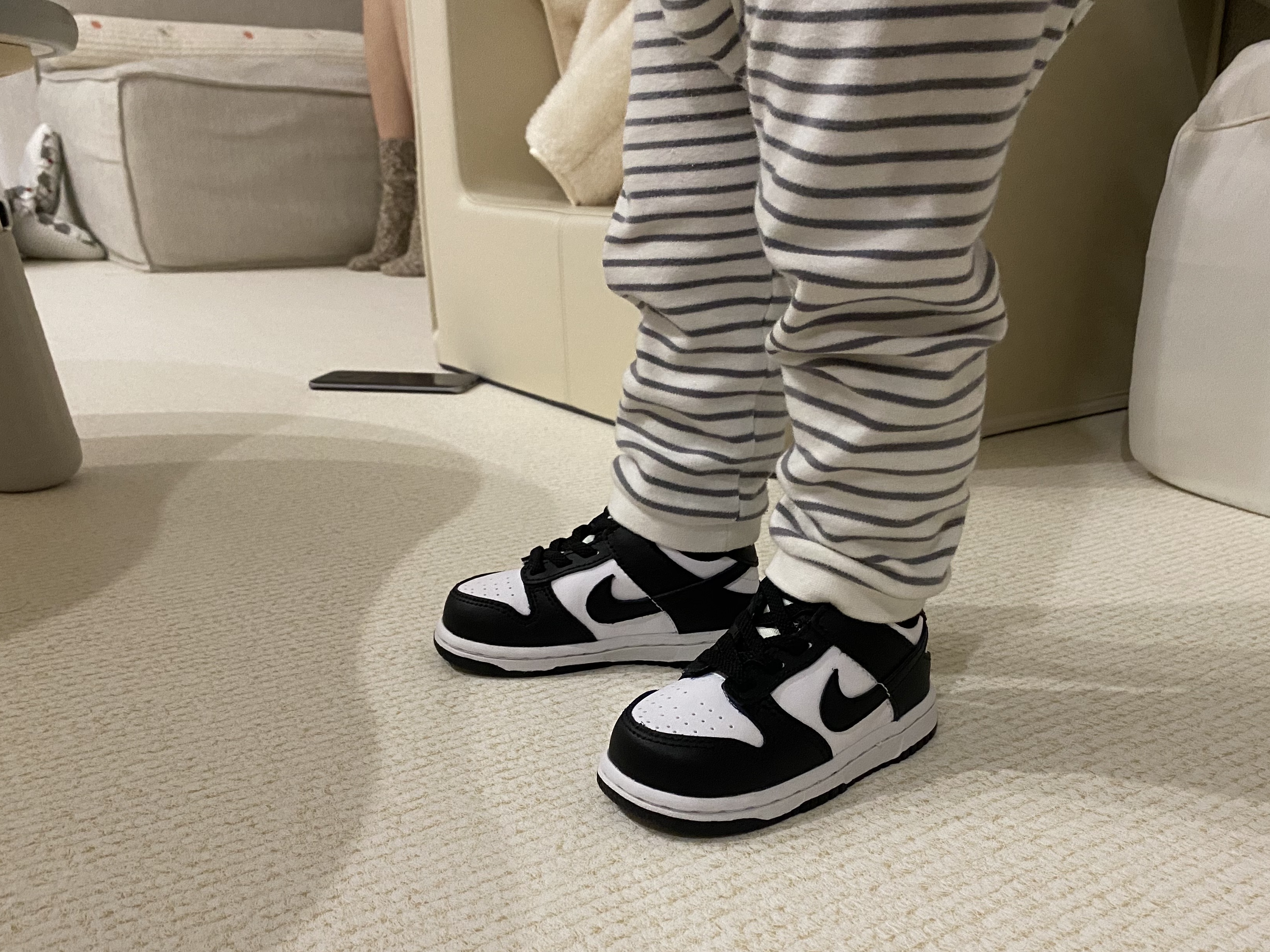 (TD) Nike Dunk Low Black 착용 스타일