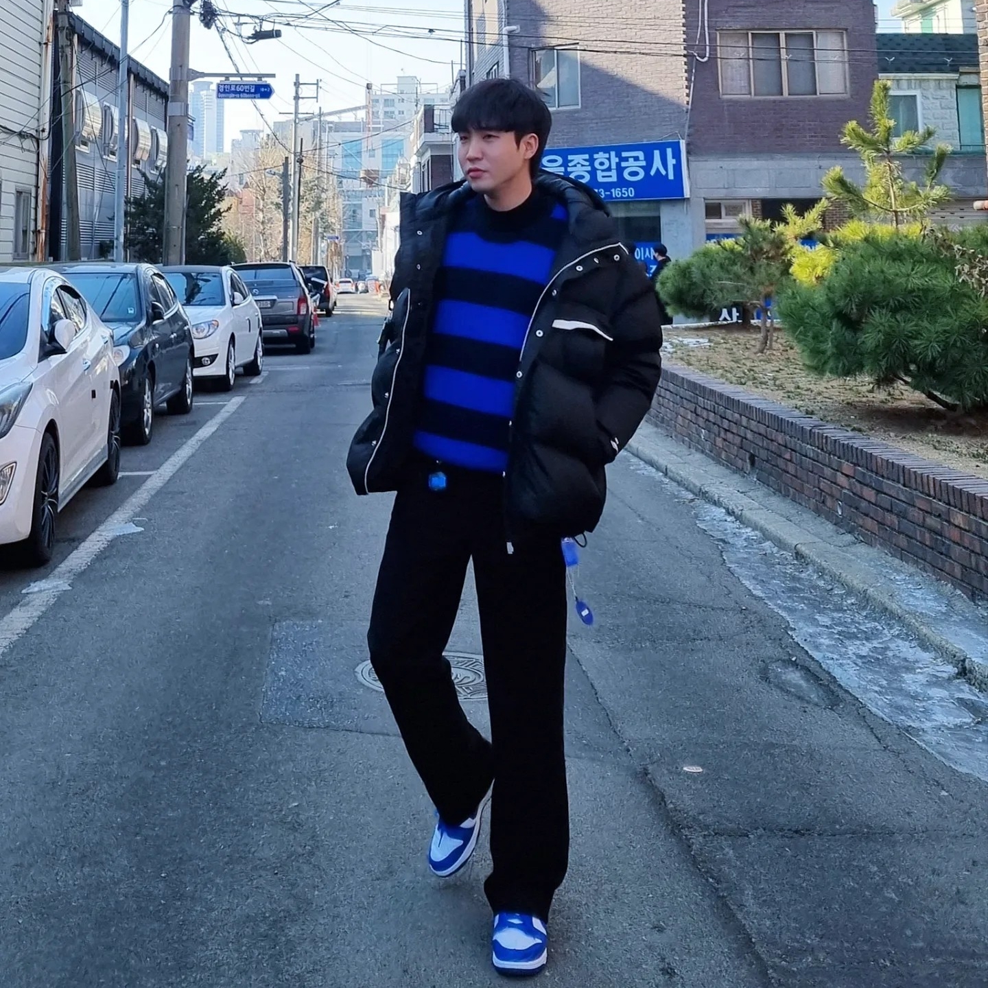 Nike Dunk Low SP Kentucky 2022 착용 스타일