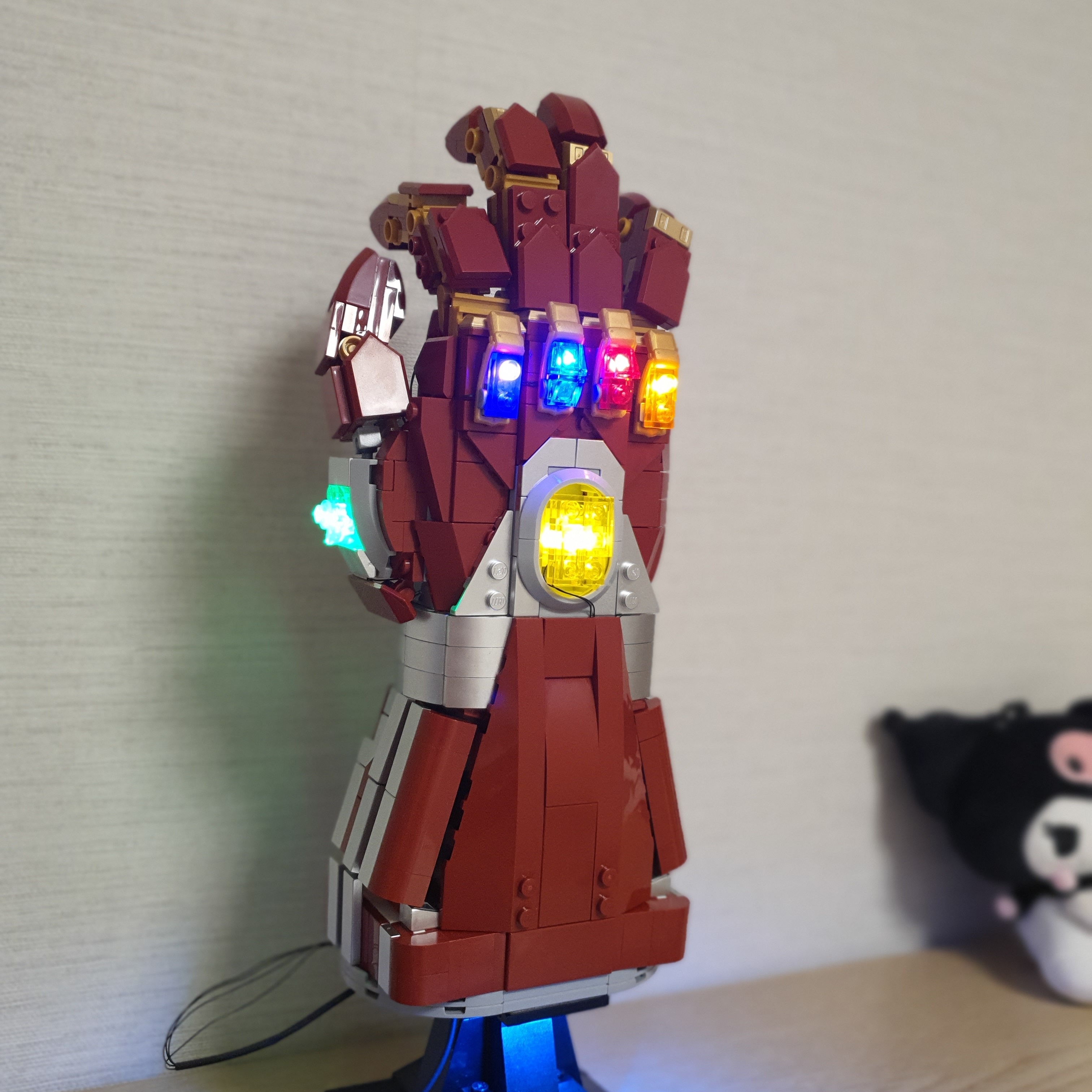 Lego Marvel Nano Guntlet 착용 스타일