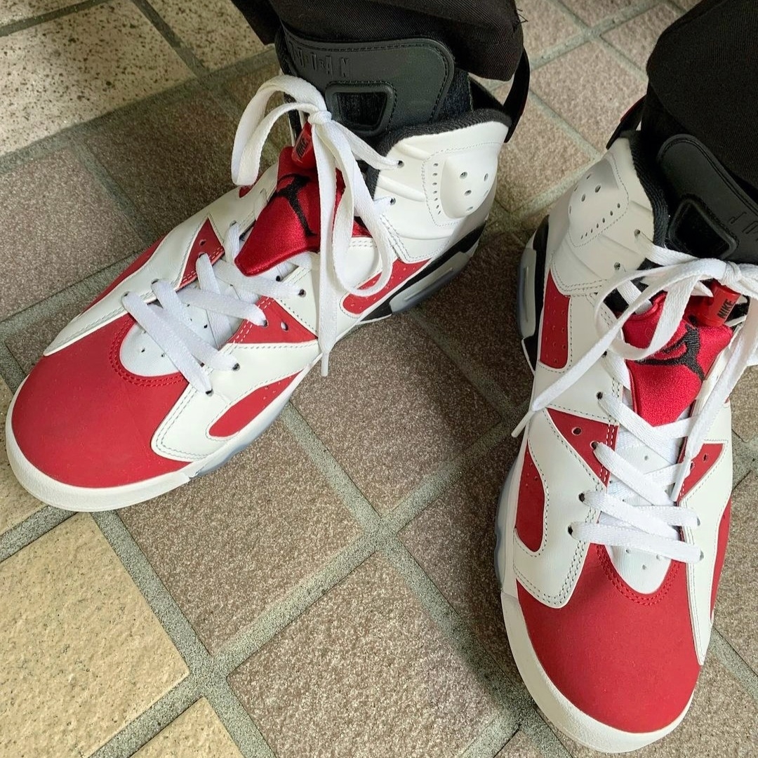 Jordan 6 Retro Carmine 2014 착용 스타일
