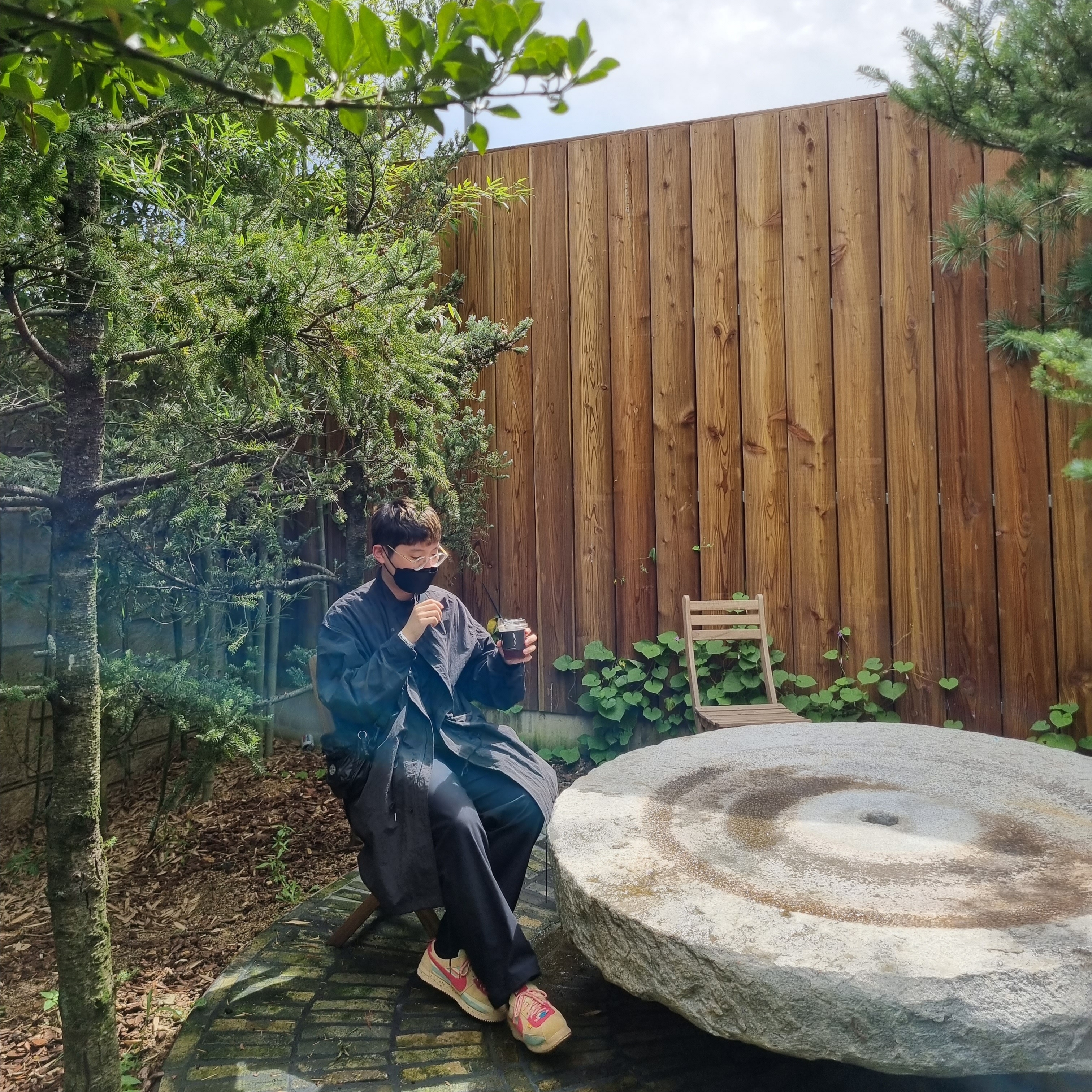 Nike x Union Cortez SP Sesame 착용 스타일 - 2