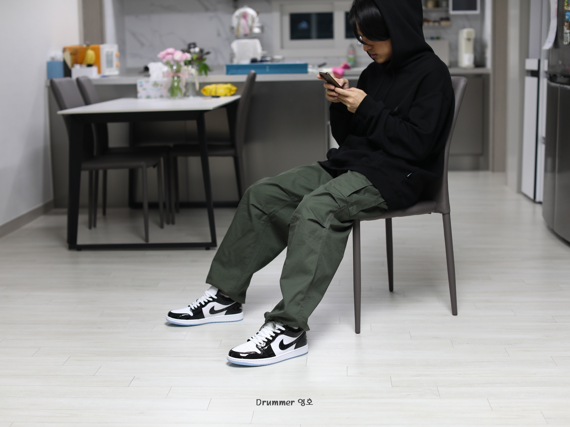 Jordan 1 Low SE Concord 착용 스타일