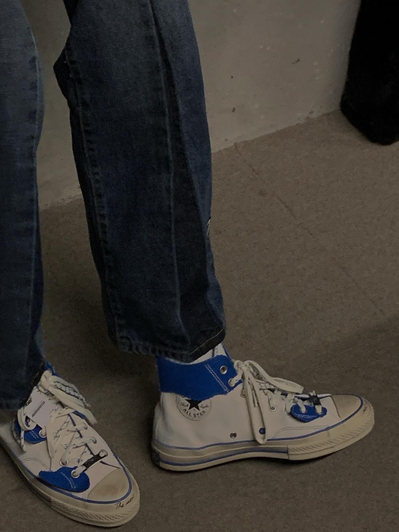Converse x Ader Error Chuck 70 High White 착용 스타일 - 1