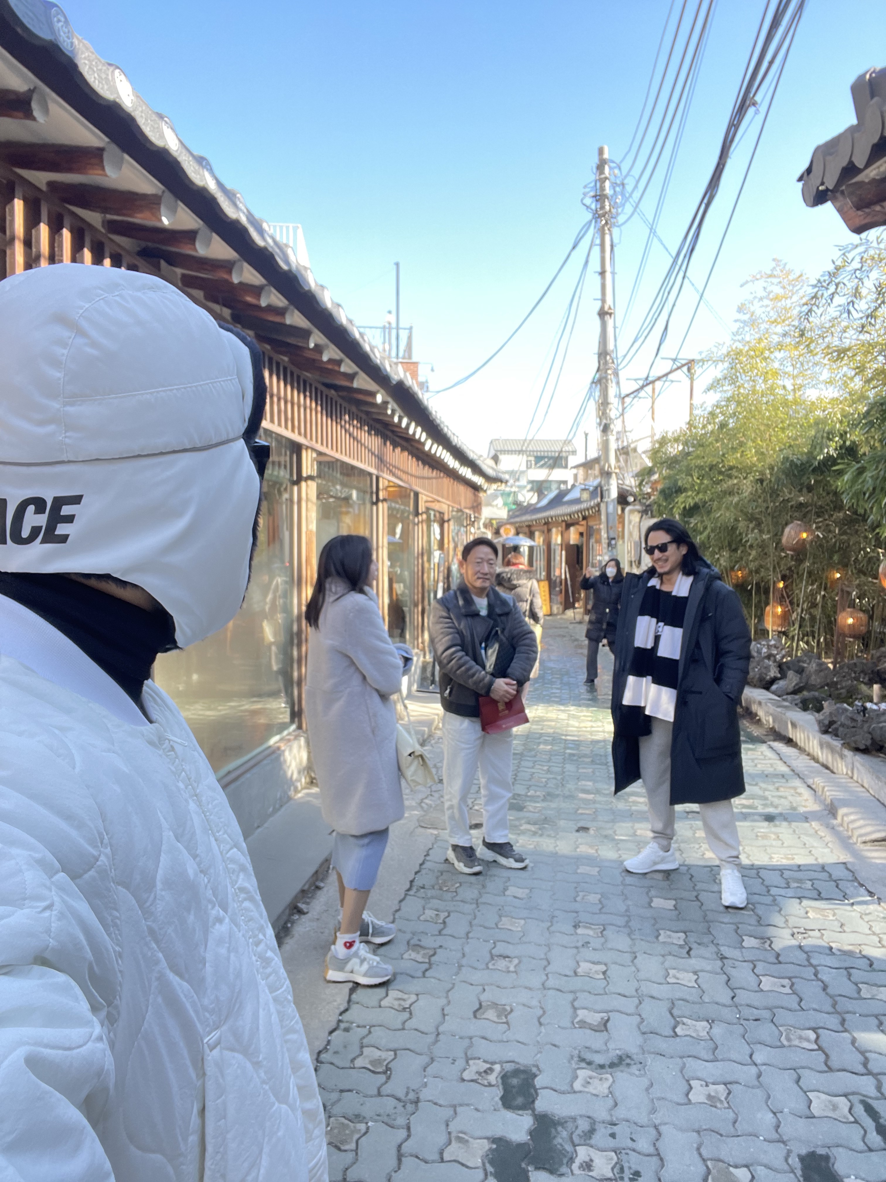 Palace Trooper Hat White - 22FW 착용 스타일 - 1
