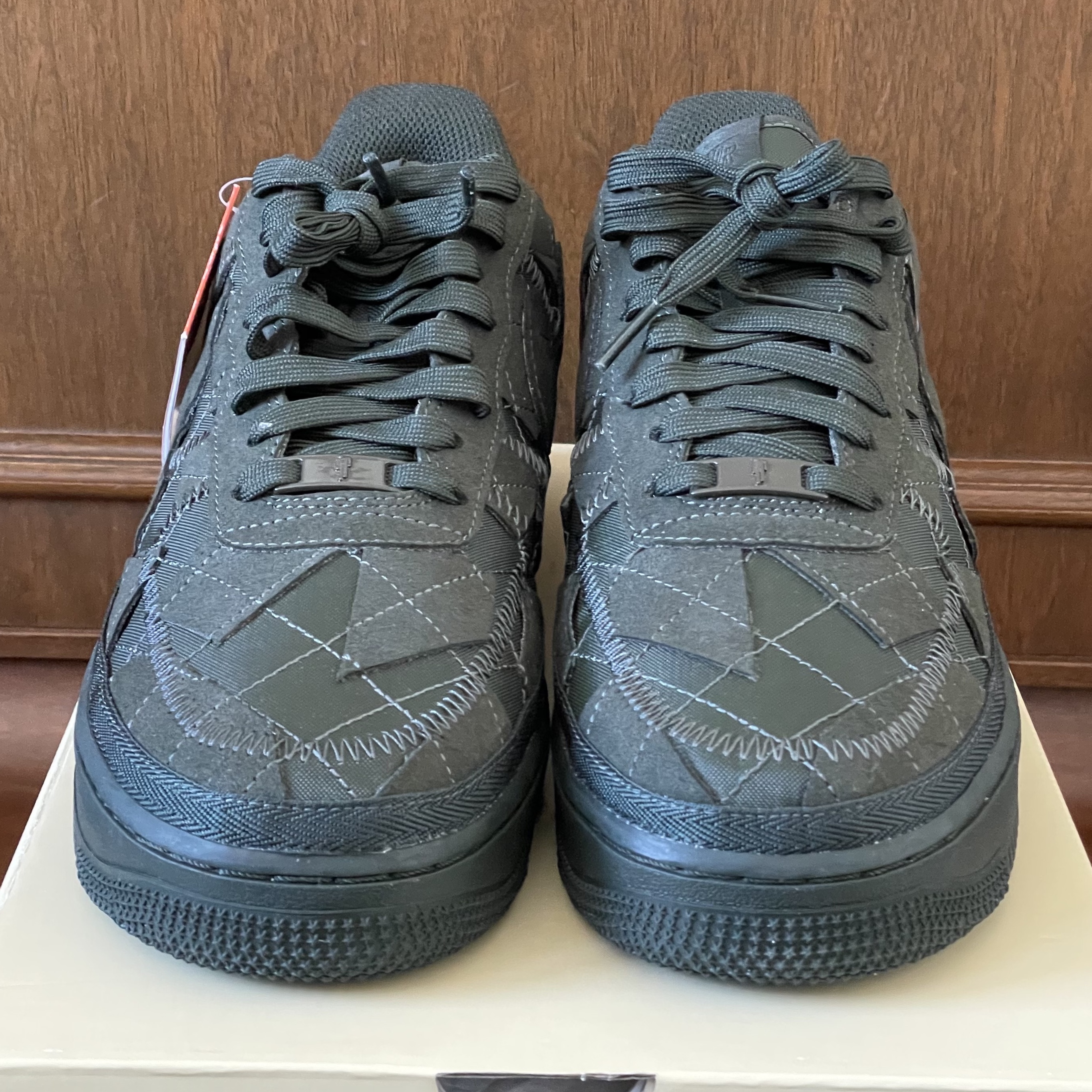 Nike x Billie Eilish Air Force 1 Low '07 SP Sequoia, Nike x Billie Eilish Air Force 1 High '07 SP Mushroom 착용 스타일 - 3