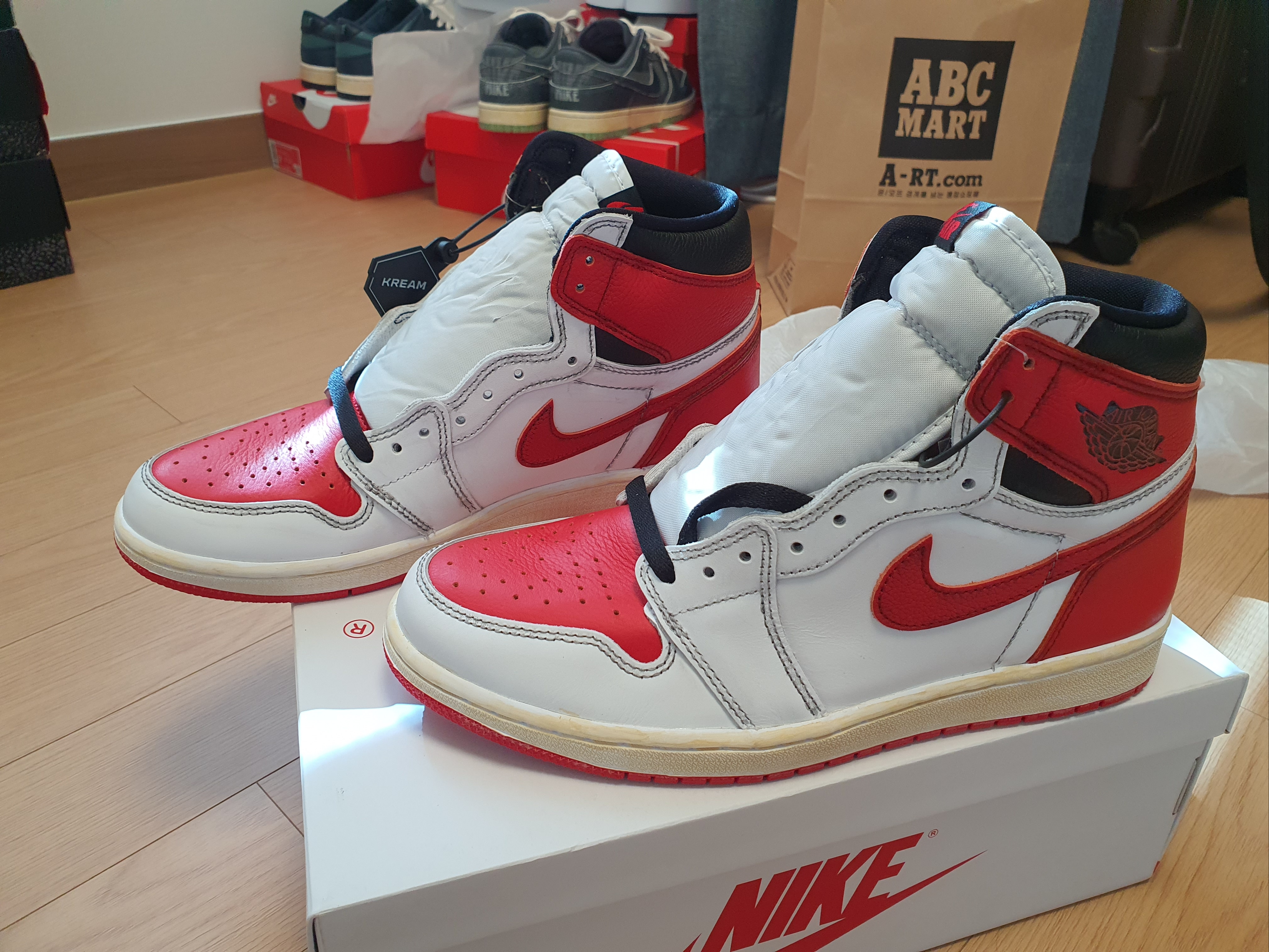 Jordan 1 Retro High OG Heritage 착용 스타일