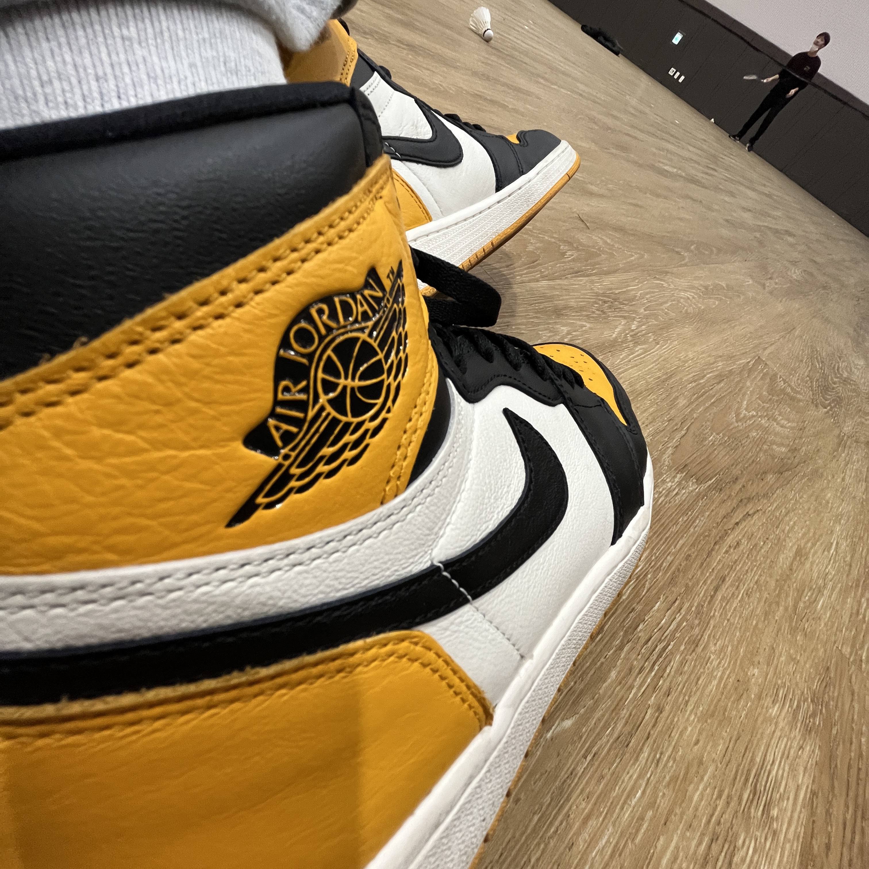 Jordan 1 Retro High OG Taxi 착용 스타일 - 2