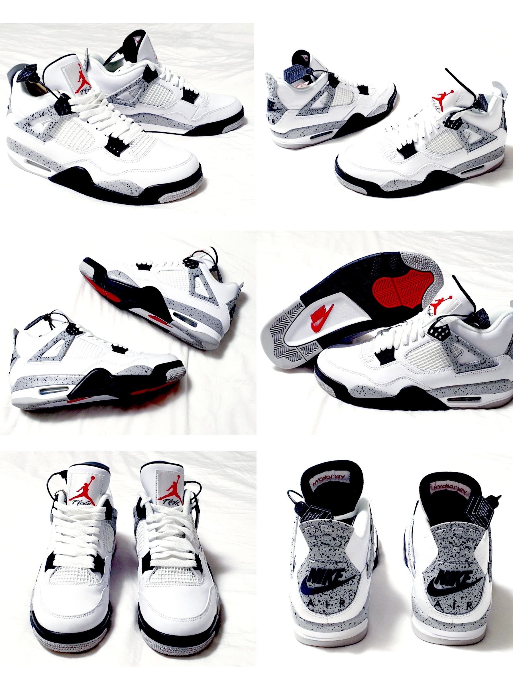 Jordan 4 Retro OG White Cement 2016 착용 스타일