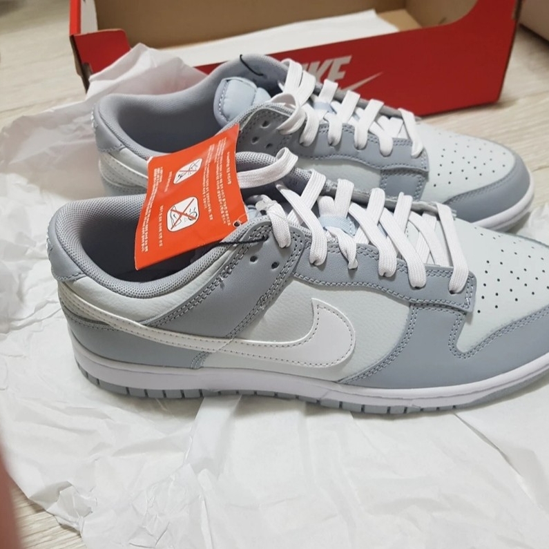 Nike Dunk Low Retro Wolf Grey 착용 스타일