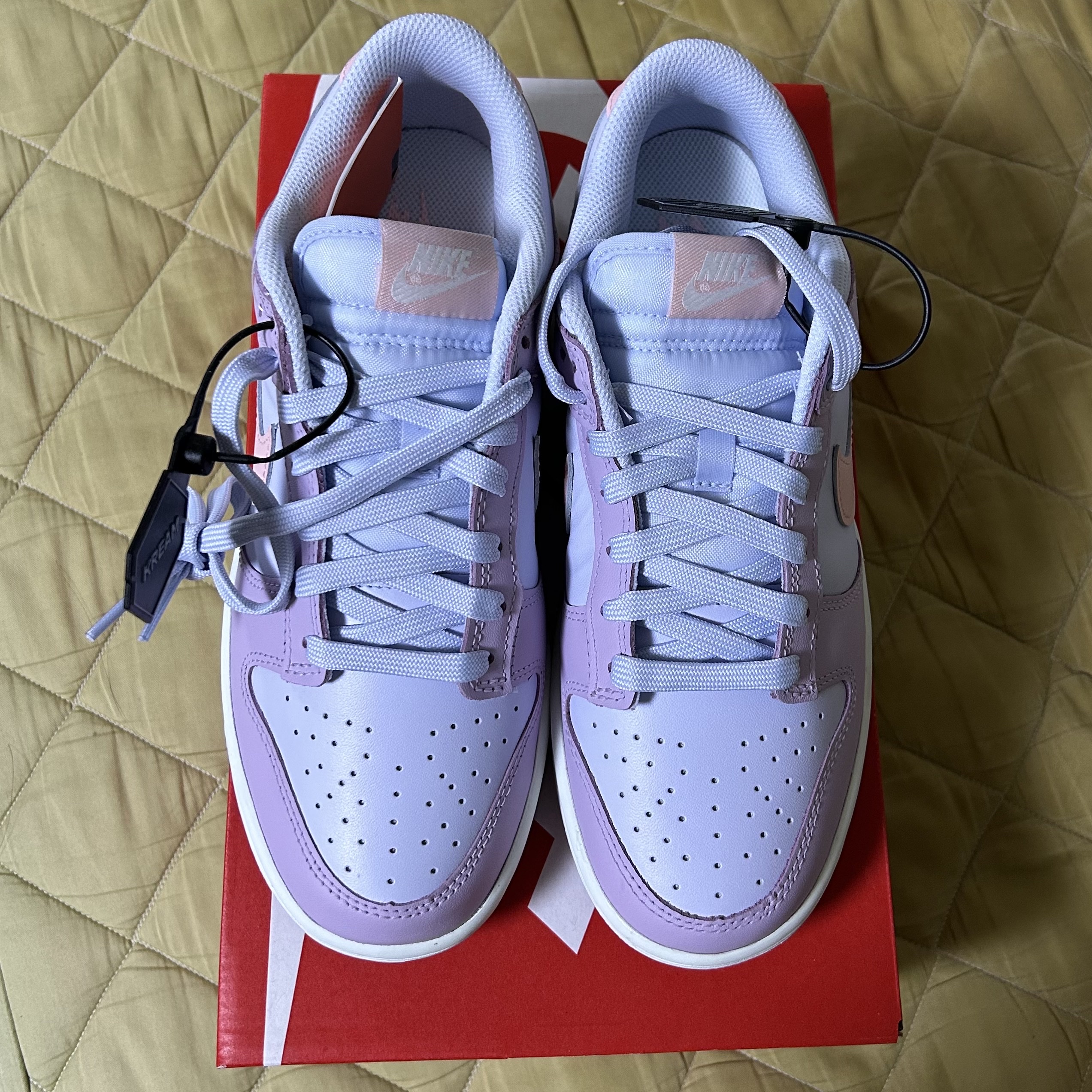 (W) Nike Dunk Low Atmosphere Pink 착용 스타일