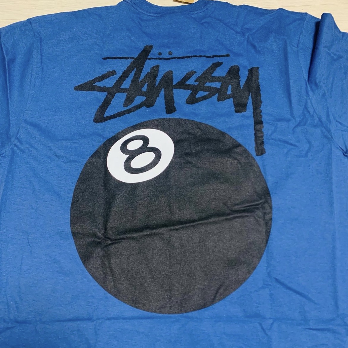 Stussy 8 Ball T-Shirt Midnight - 22SS 착용 스타일 - 2