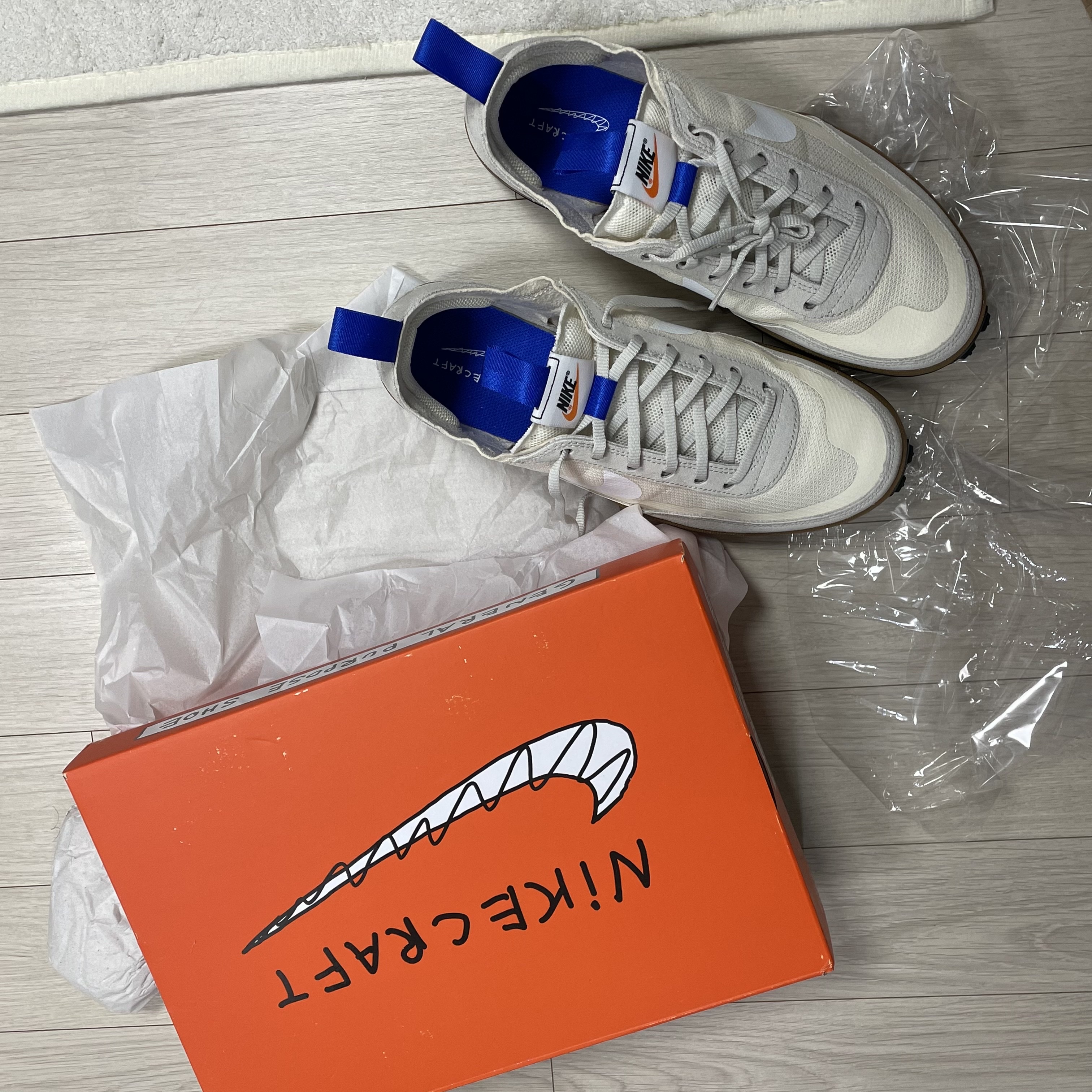 Nike x Tom Sachs General Purpose Shoe Light Cream 착용 스타일 - 1