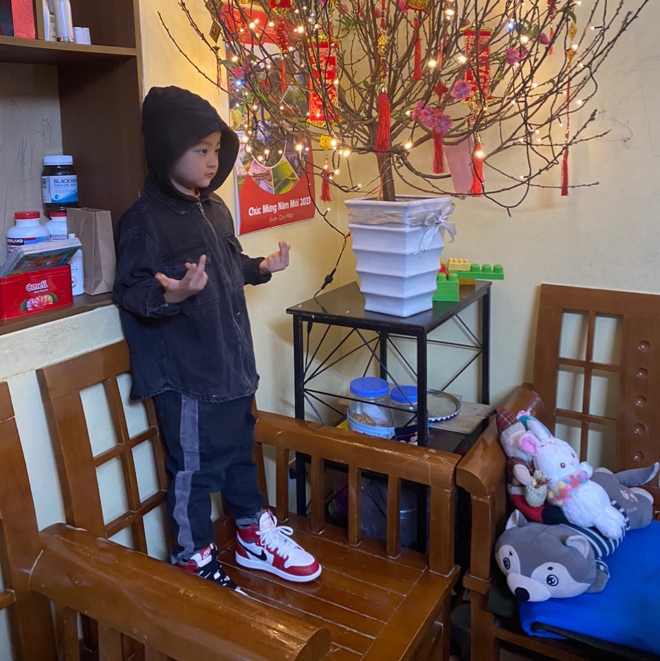 (PS) Jordan 1 Retro High OG Chicago 2022 착용 스타일 - 1