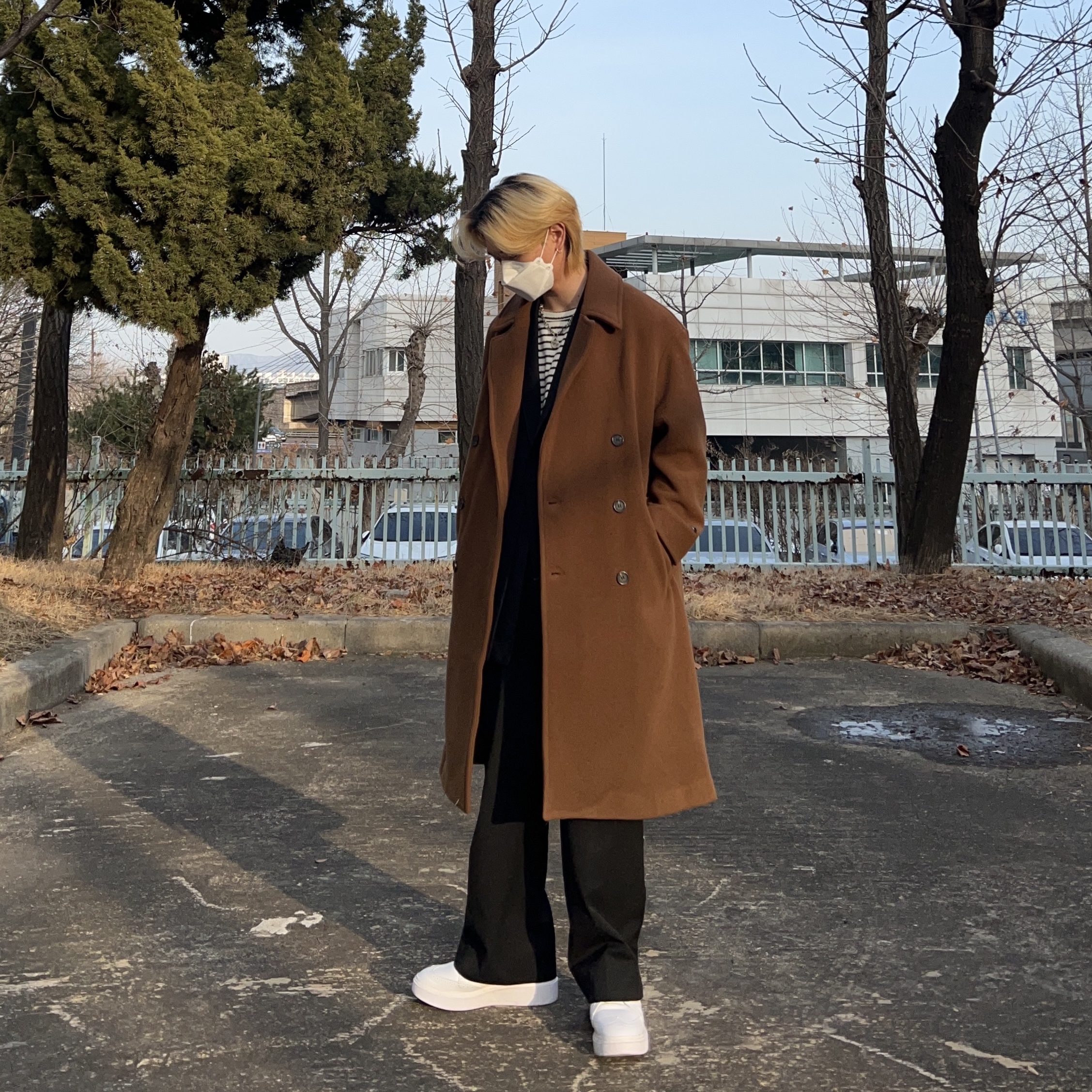 Nike x Peaceminusone Kwondo1 White 착용 스타일 - 1