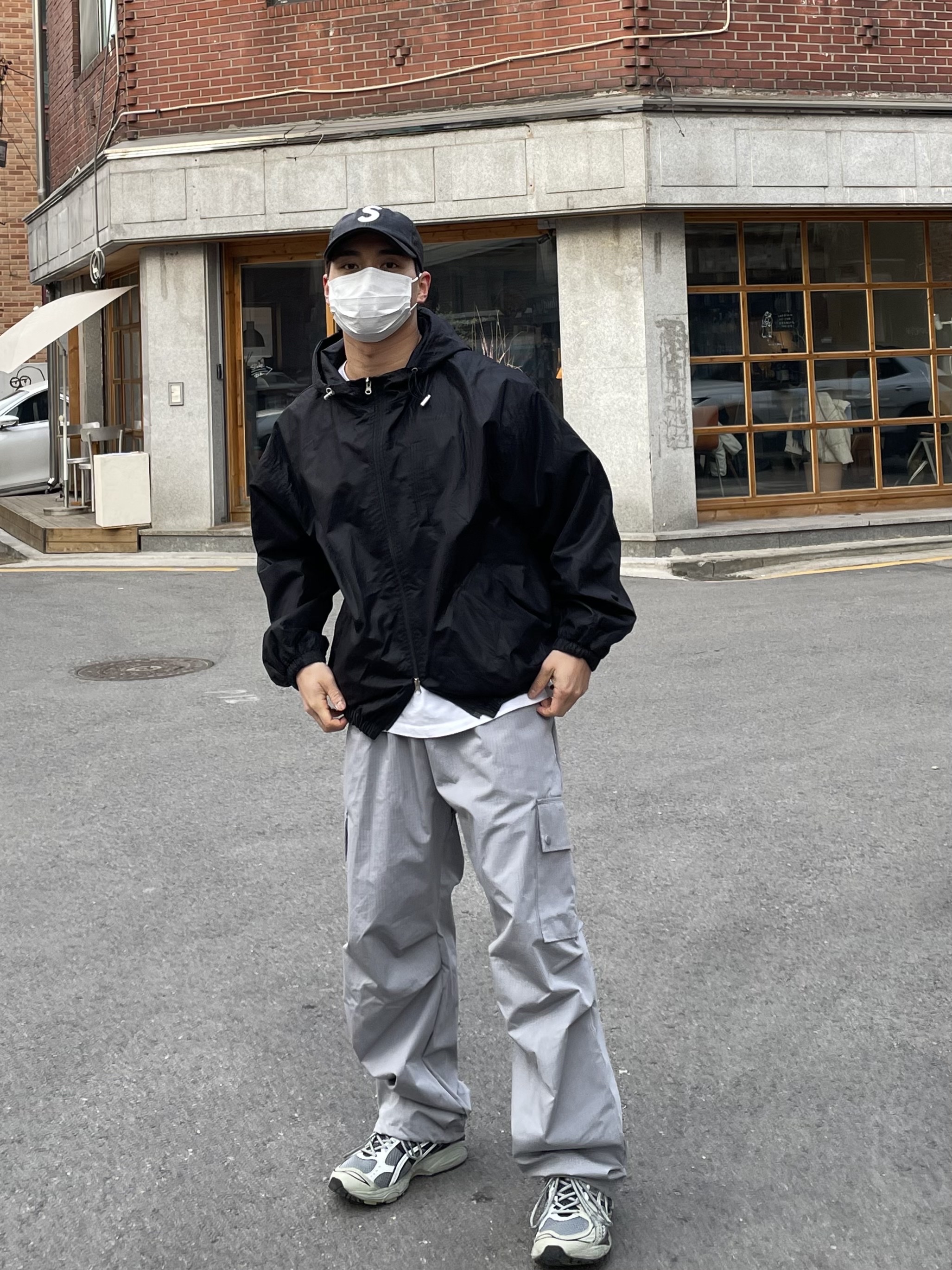 Supreme Raffia S Logo 6-Panel Black - 22SS, Asics UB1-S Gel-Kayano 14 Piedmont Grey 착용 스타일