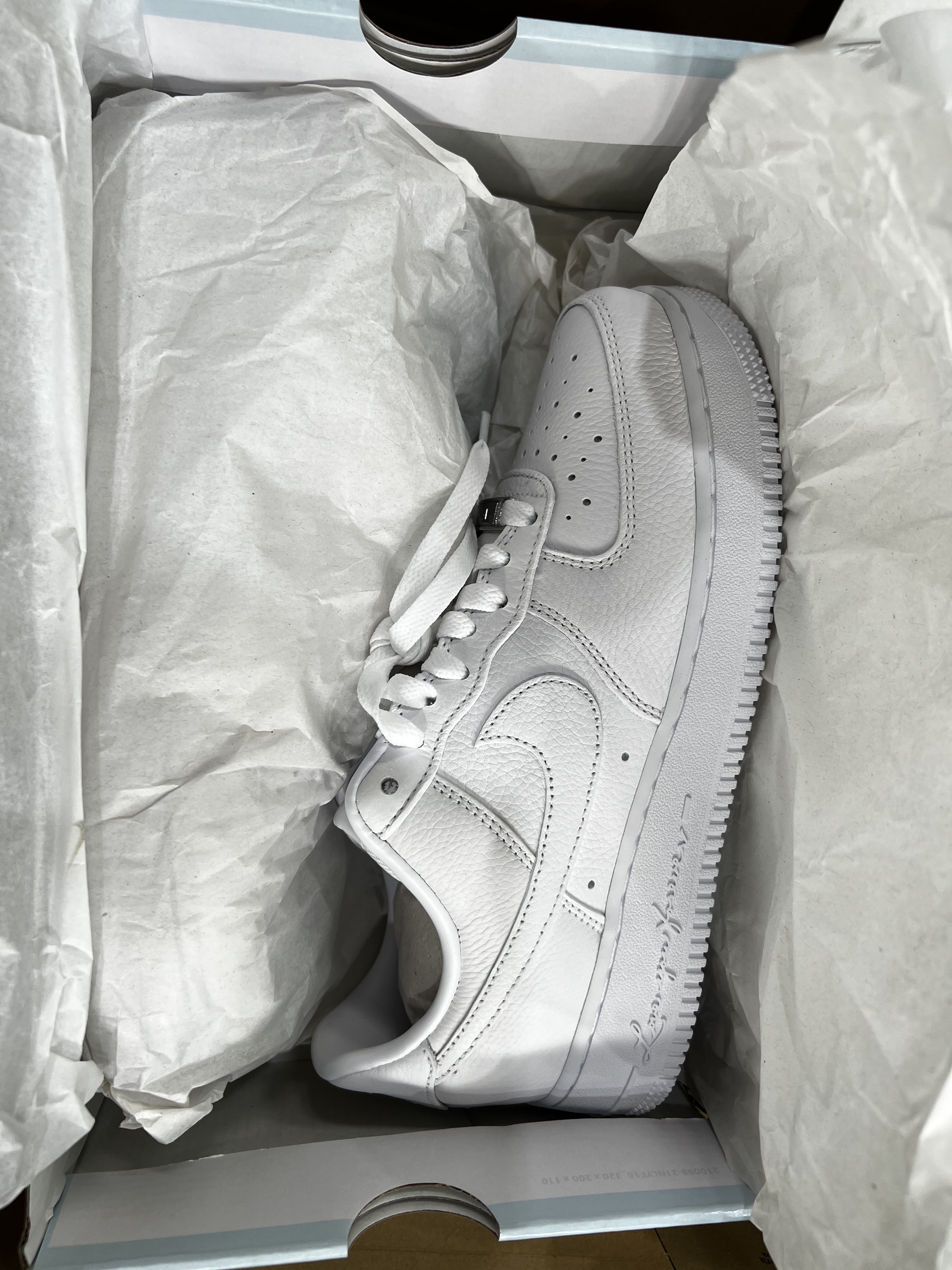 Nike x Drake Nocta Air Force 1 Low SP Certified Lover Boy White 착용 스타일