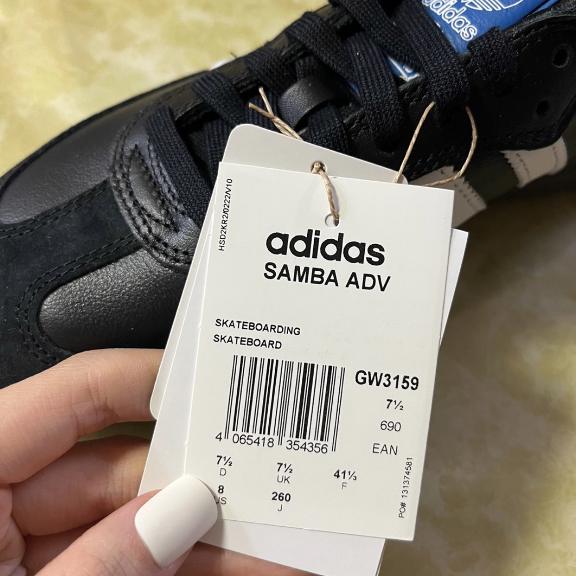 Adidas Samba ADV Black 착용 스타일 - 3