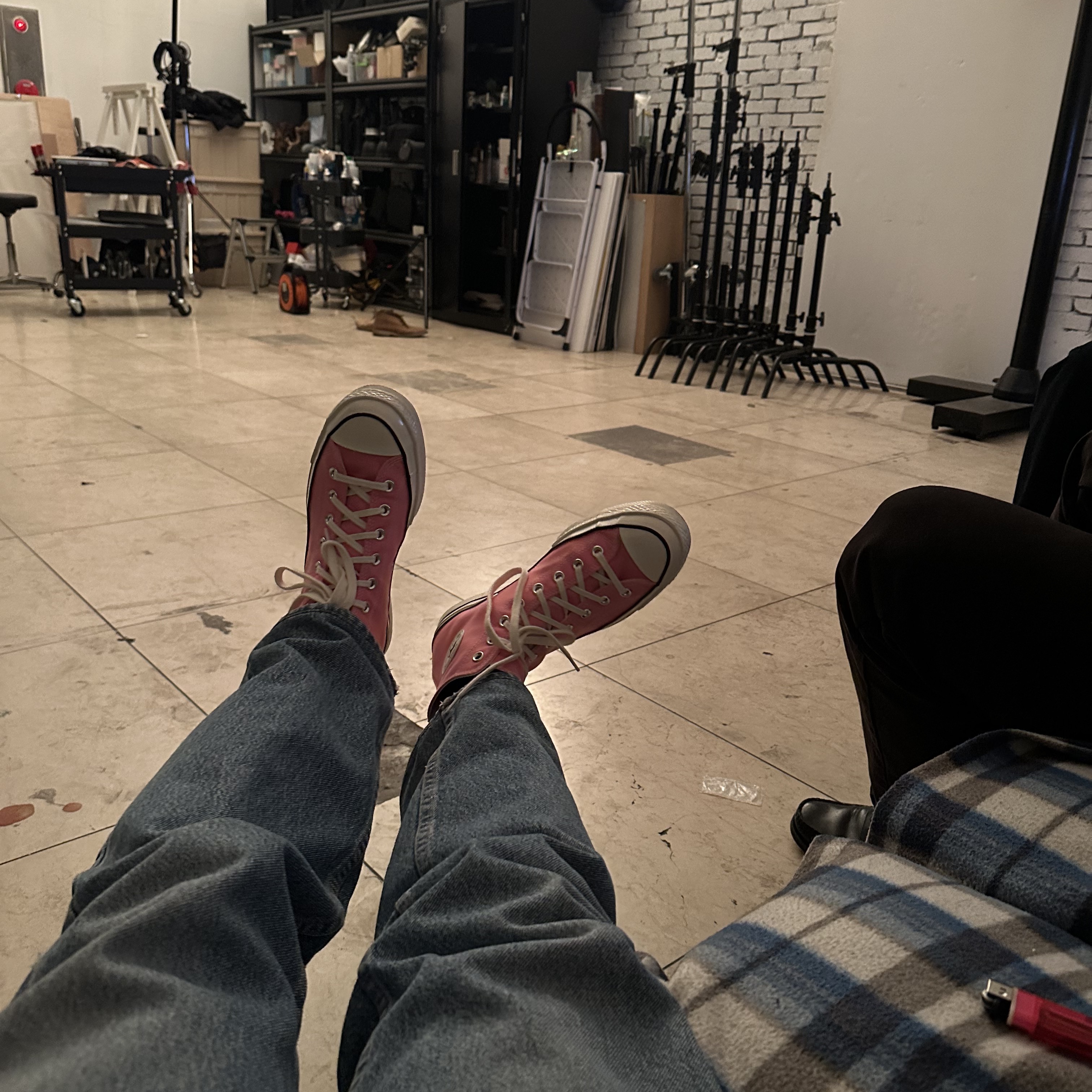 Converse Chuck 70 High Vintage Canvas Pink 착용 스타일