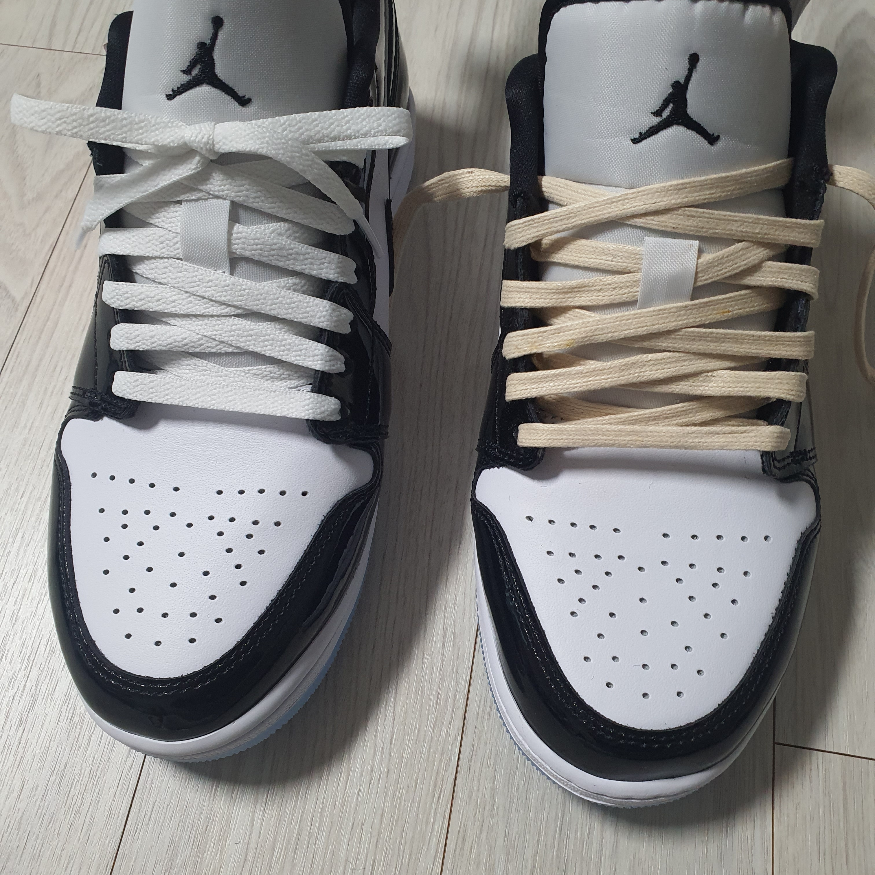 Jordan 1 Low SE Concord 착용 스타일 - 1