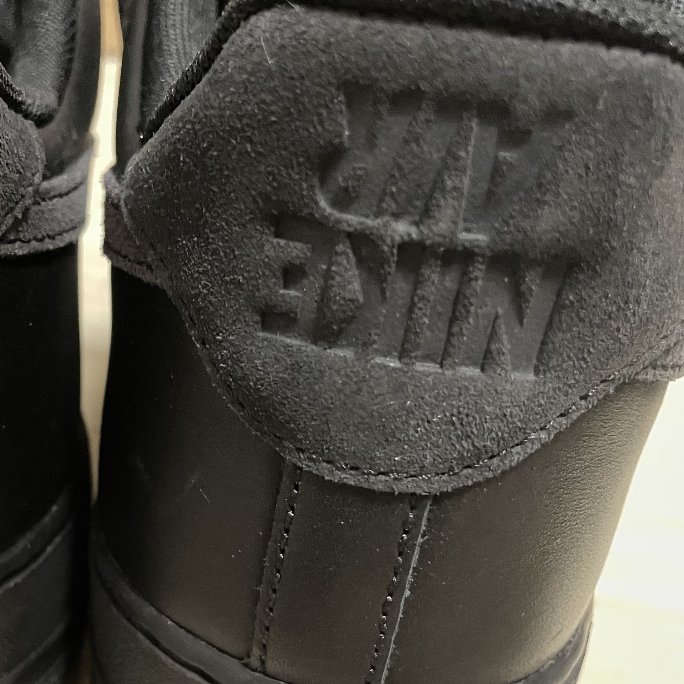 Nike x Slam Jam Air Force 1 Low SP Black Off Noir 착용 스타일 - 3