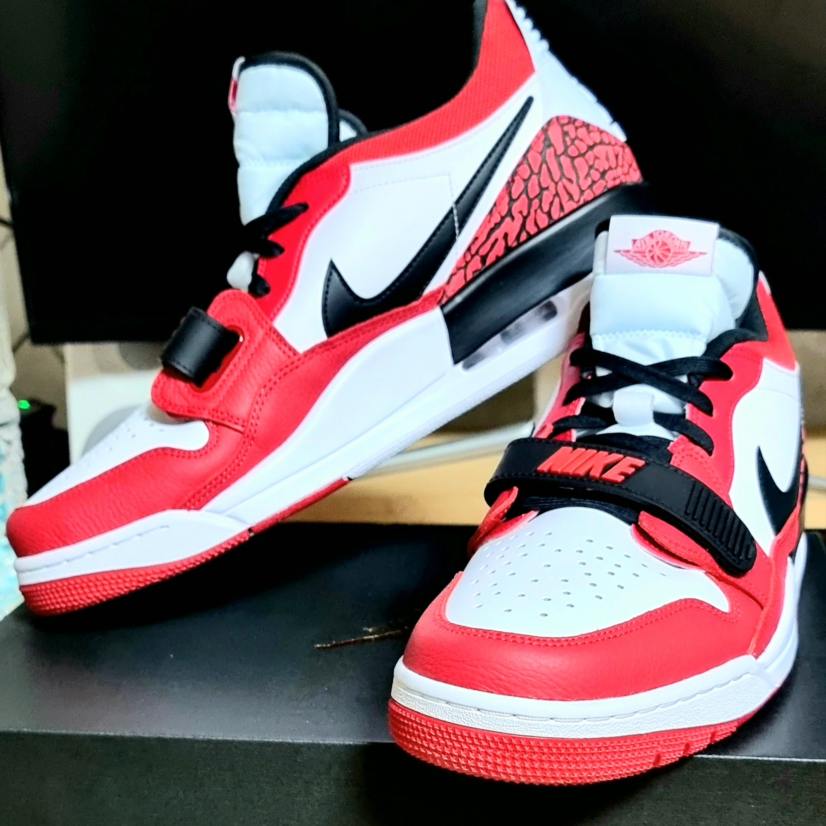 Jordan Legacy 312 Low Chicago 2022 착용 스타일